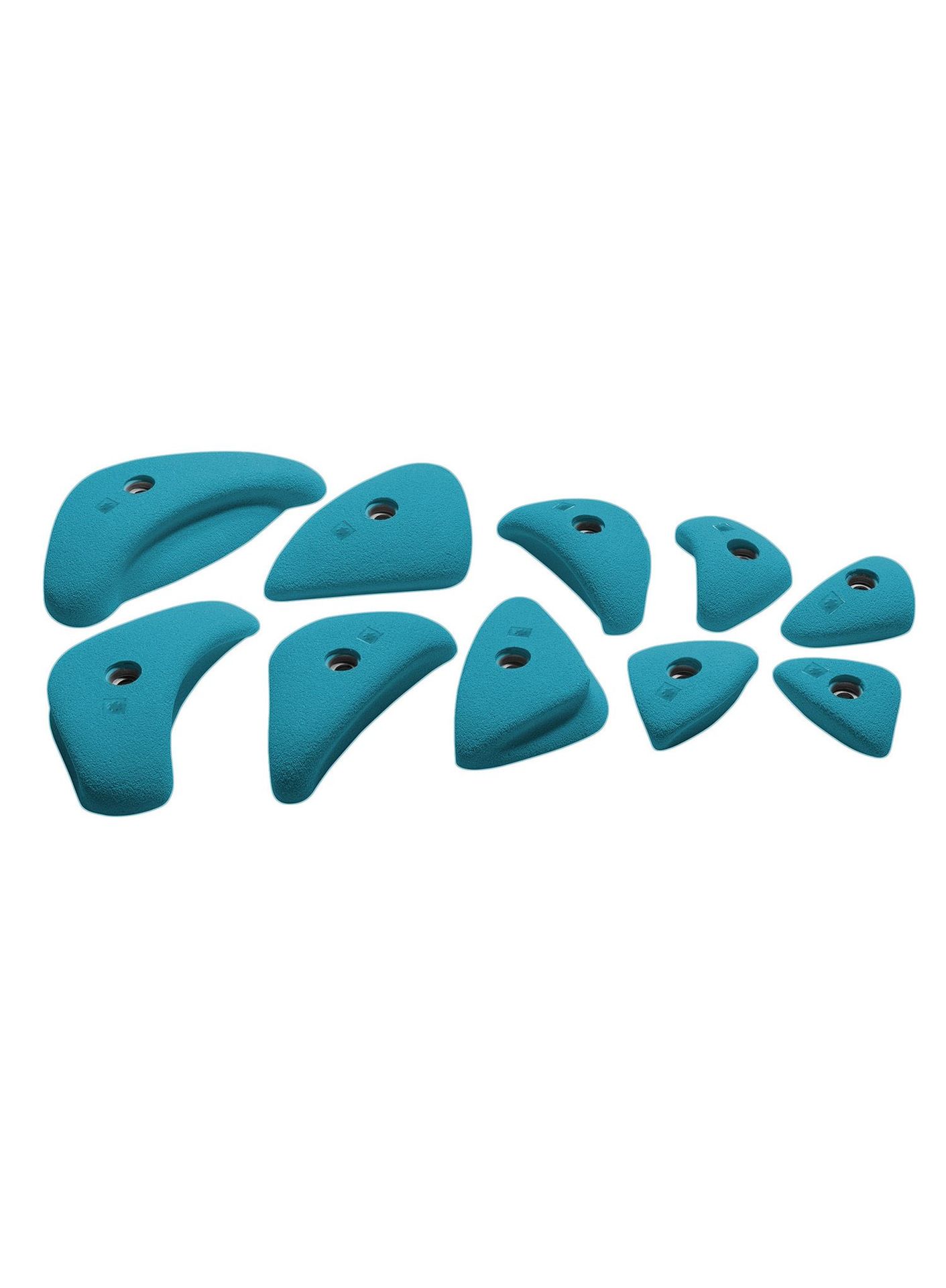 Chwyty wspinaczkowe Ocun Holds Set 4 Edges - blue