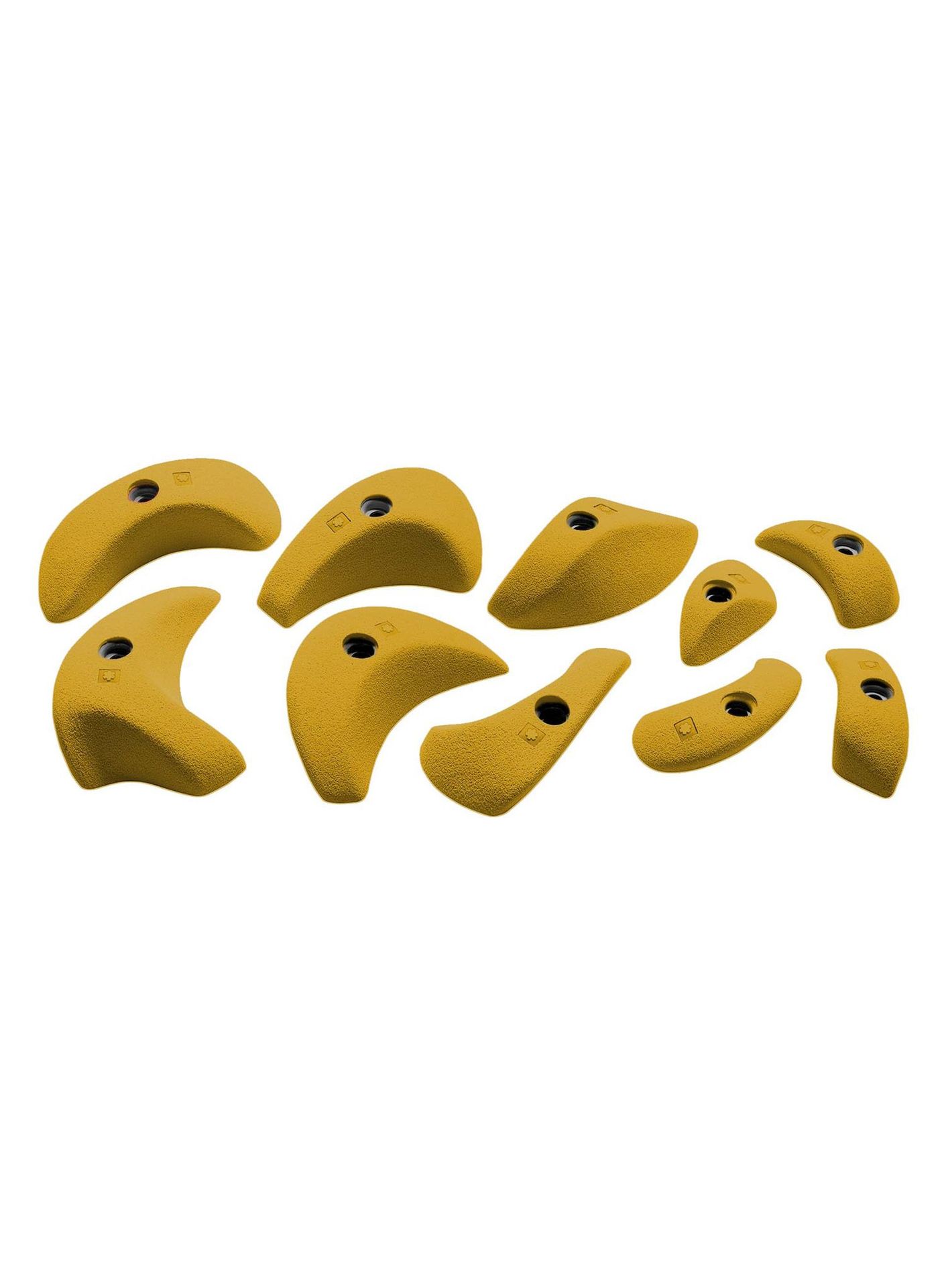 Chwyty wspinaczkowe Ocun Holds Set 1 Pinches - yellow/yellow