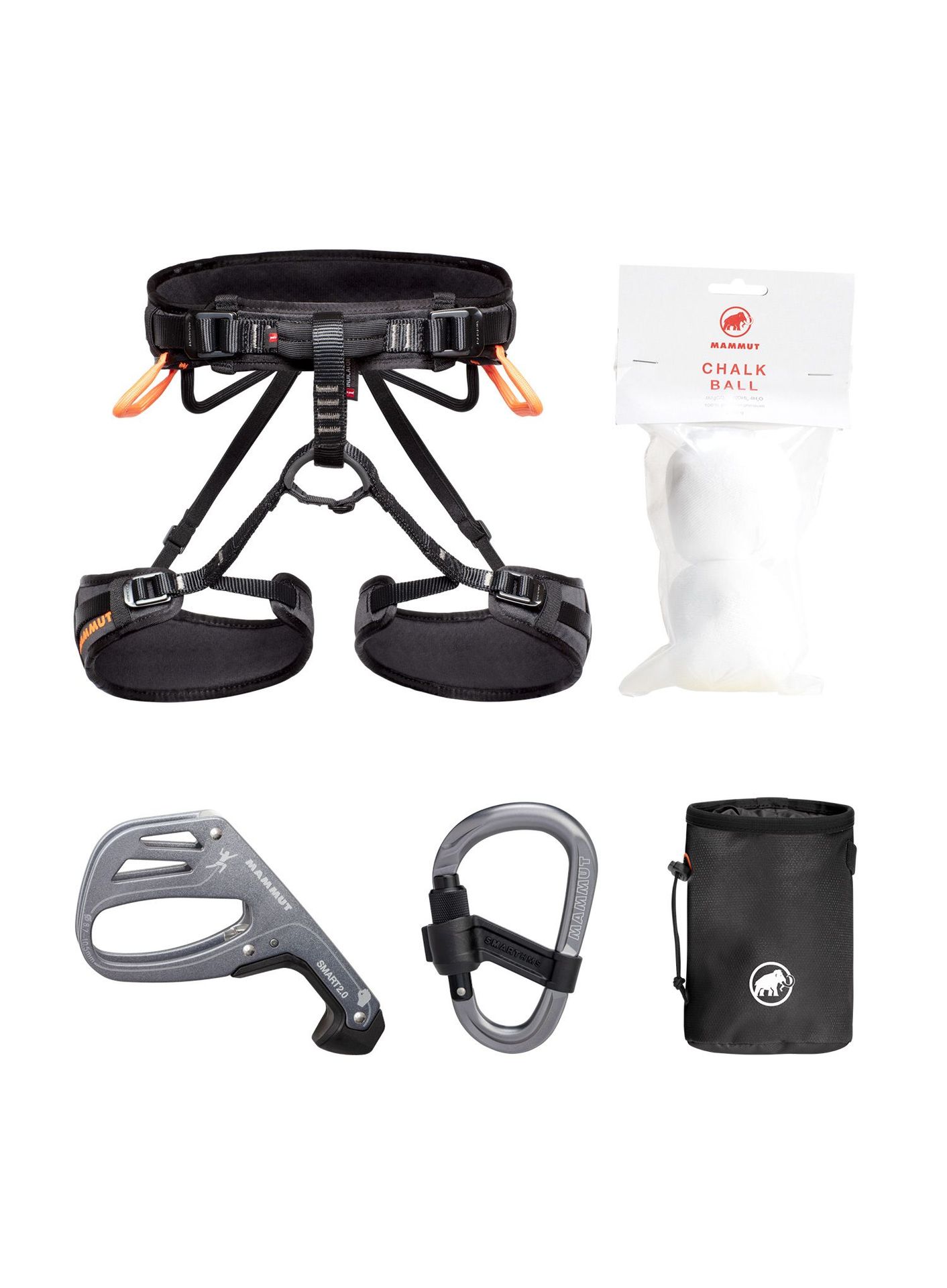Zestaw Mammut Ophir 4 Slide Climbing Package - neutral