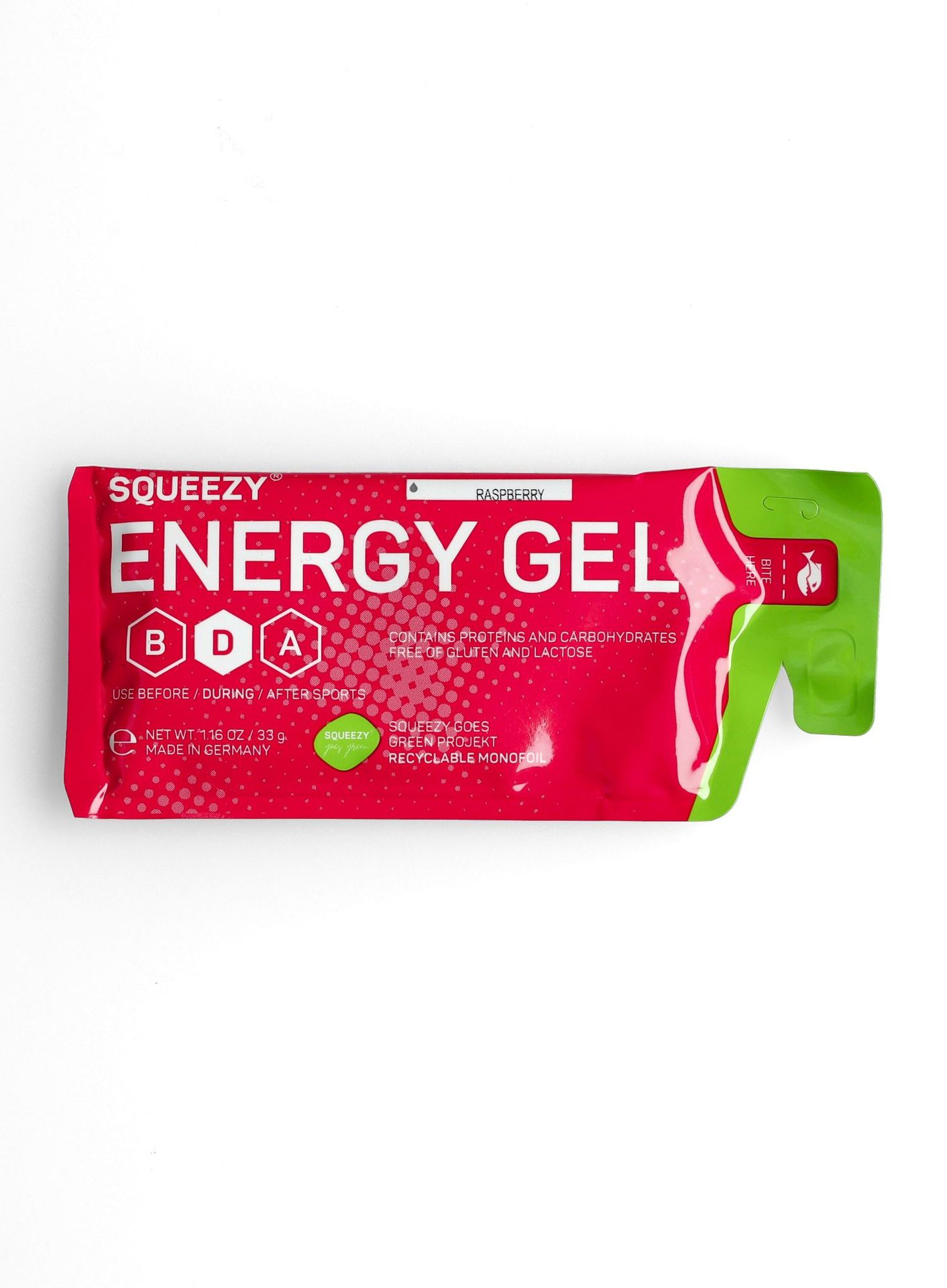 Żel energetyczny Squeezy Energy Gel 33 g - raspberry