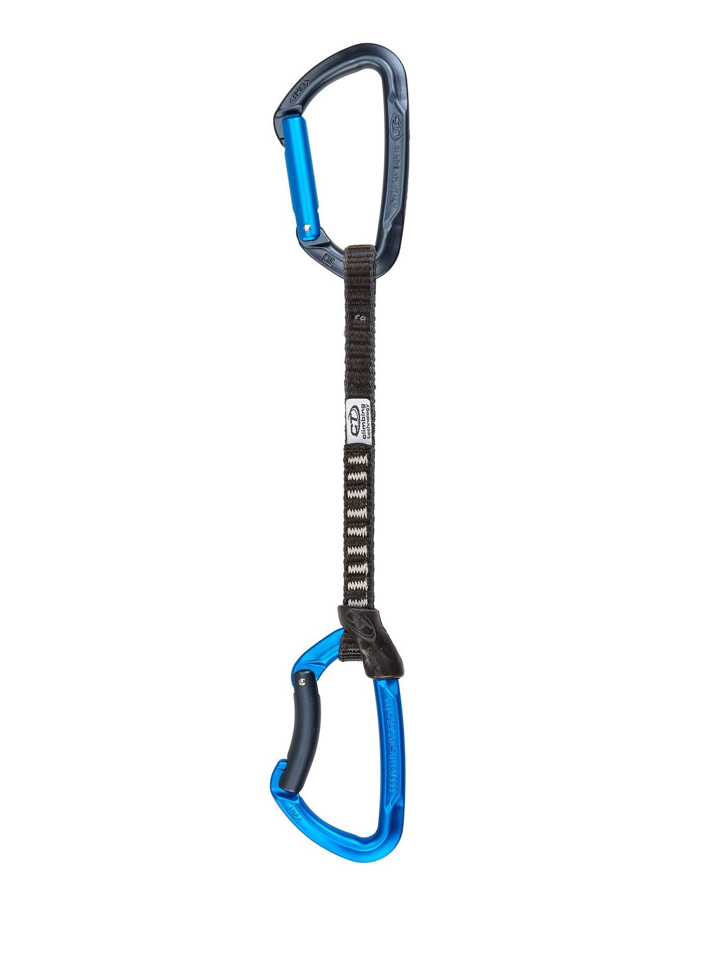 Ekspres wspinaczkowy Climbing Technology Lime B Set DY 17 cm - anthracite/blue
