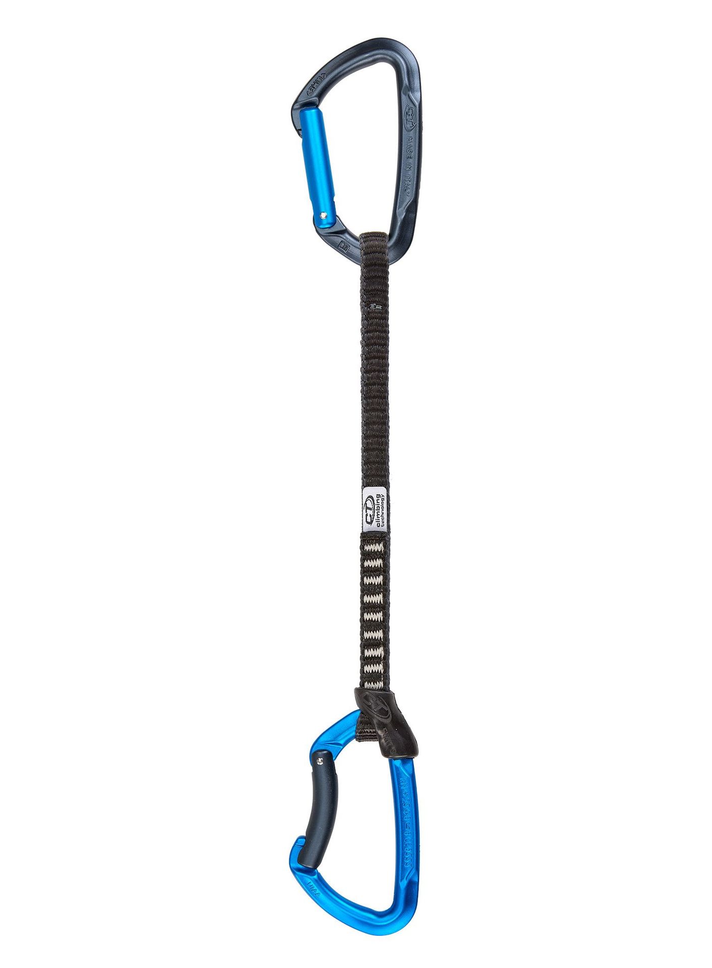 Ekspres wspinaczkowy Climbing Technology Lime B Set DY 22 cm - anthracite/blue