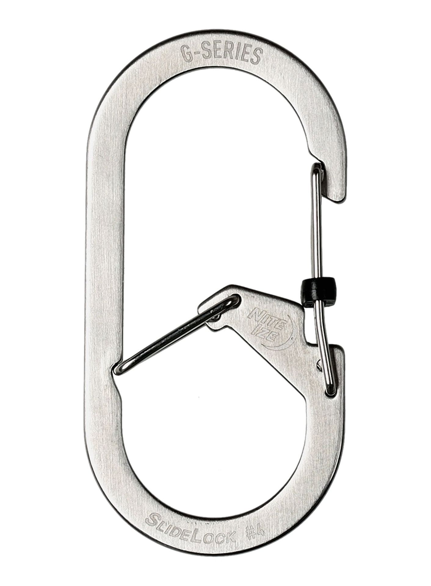 Karabinek Nite Ize G-Series SlideLock Dual Chamber Carabiner 4 - stainless steel
