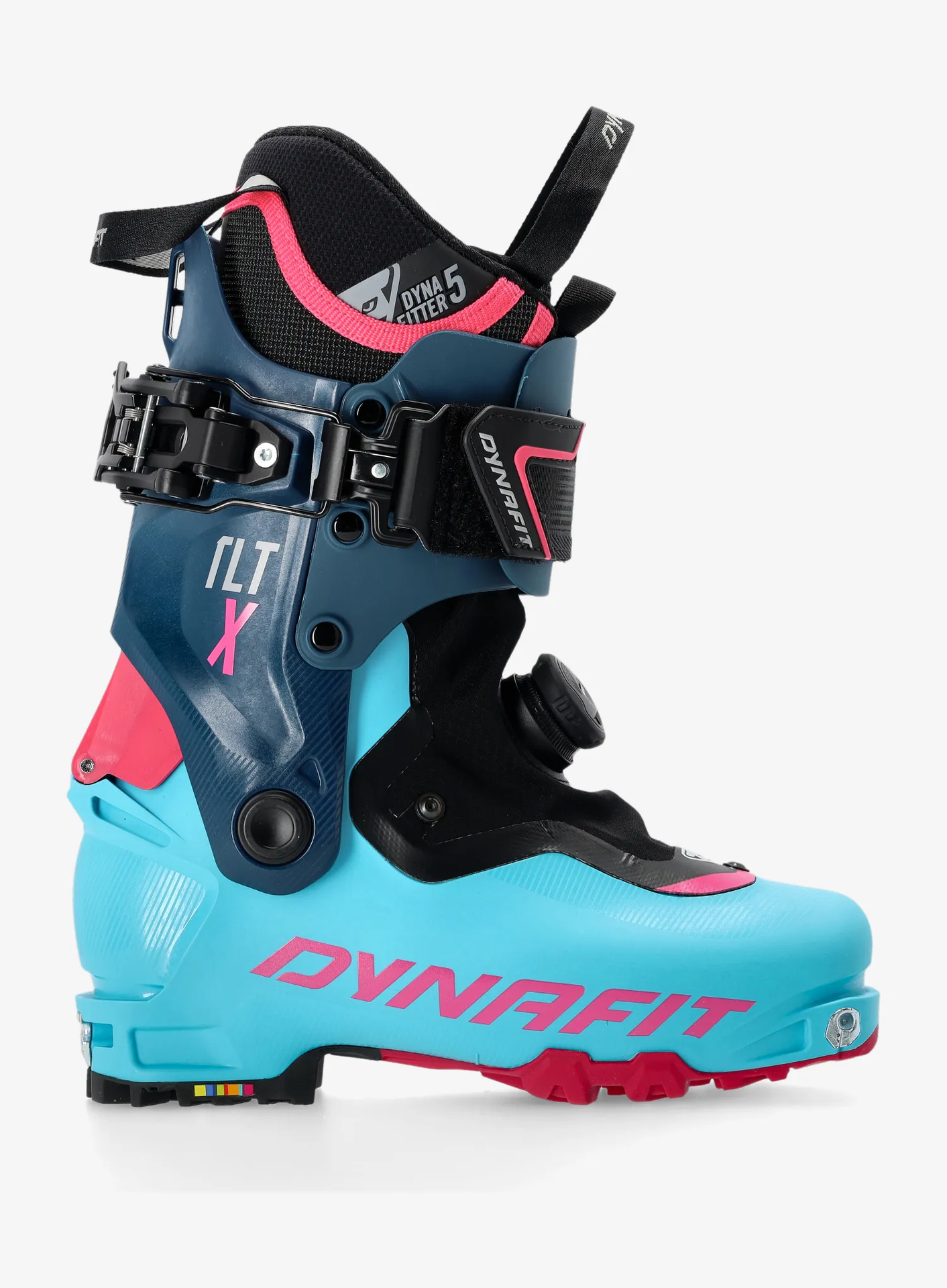 Buty skiturowe damskie Dynafit TLT X Boot - silvretta/pink glo