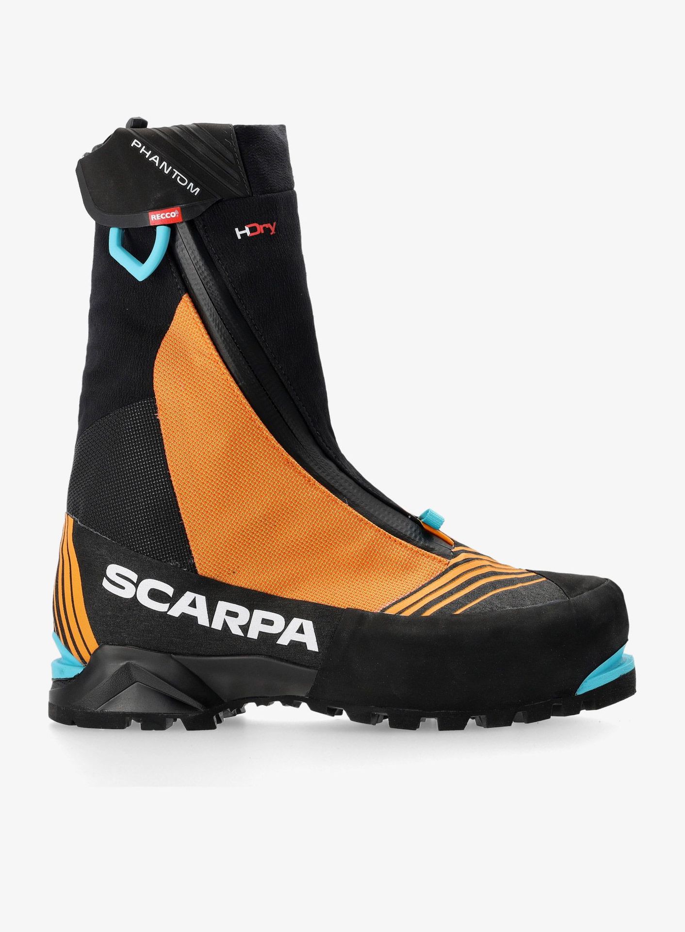 Buty do raków automatycznych Scarpa Phantom Tech HD - black/bright orange