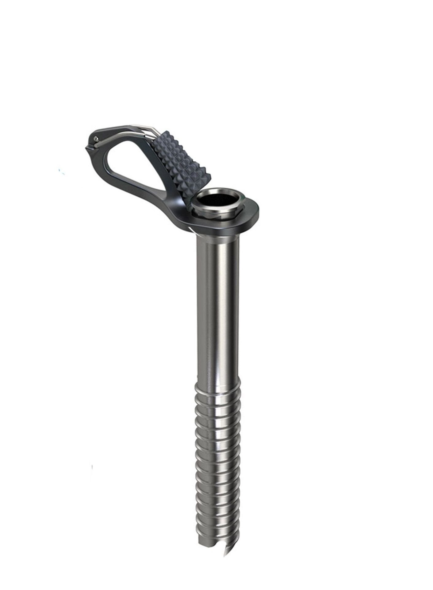 Śruba lodowa Blue Ice Aero Ice Screw 19 cm - grey