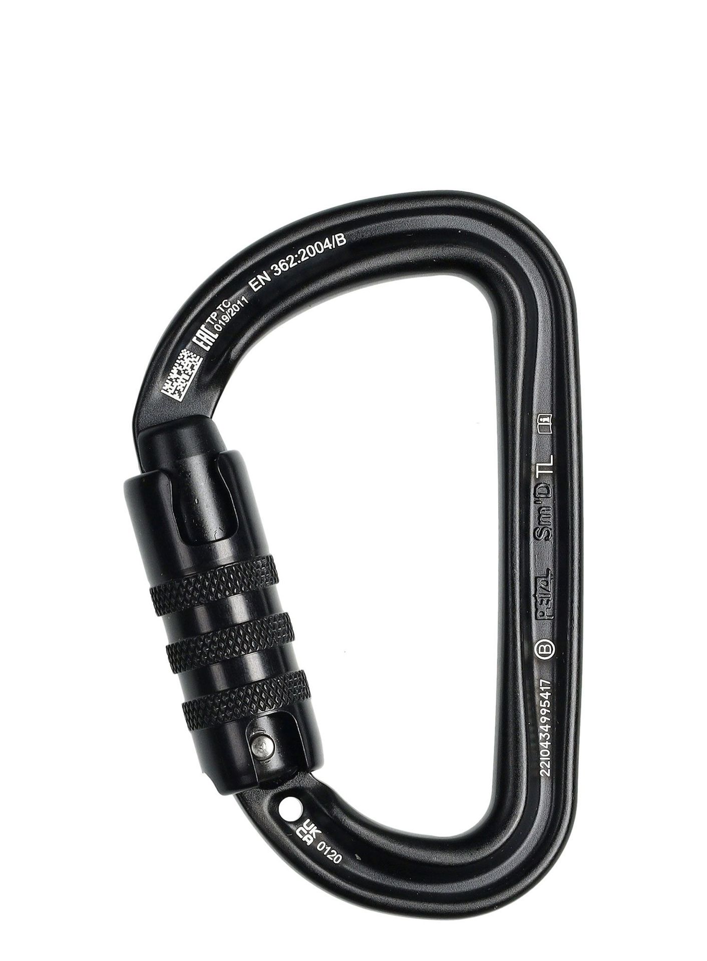 Karabinek Petzl Sm'D Triact-Lock - black
