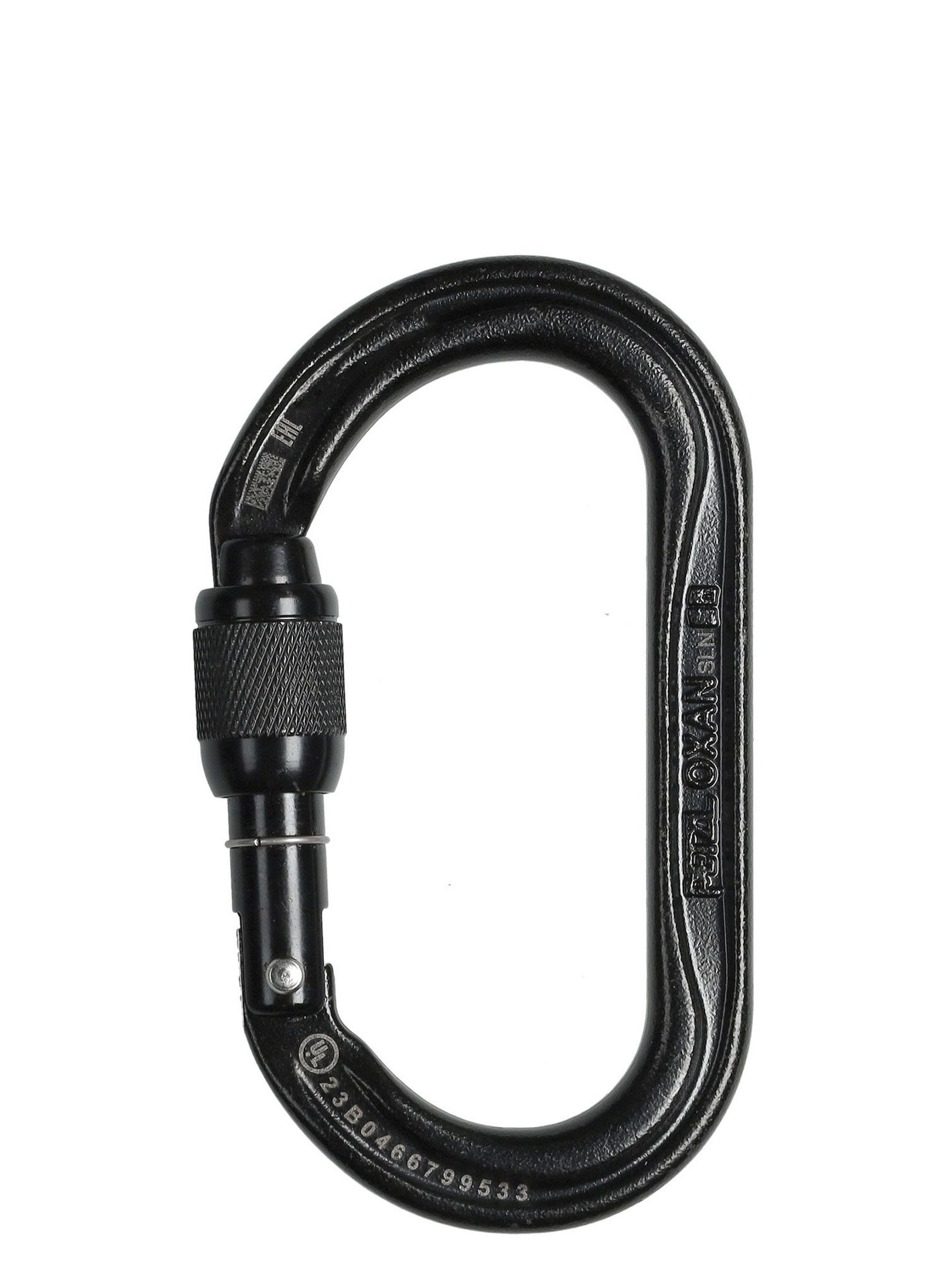 Karabinek Petzl Oxan Screw-Lock - black