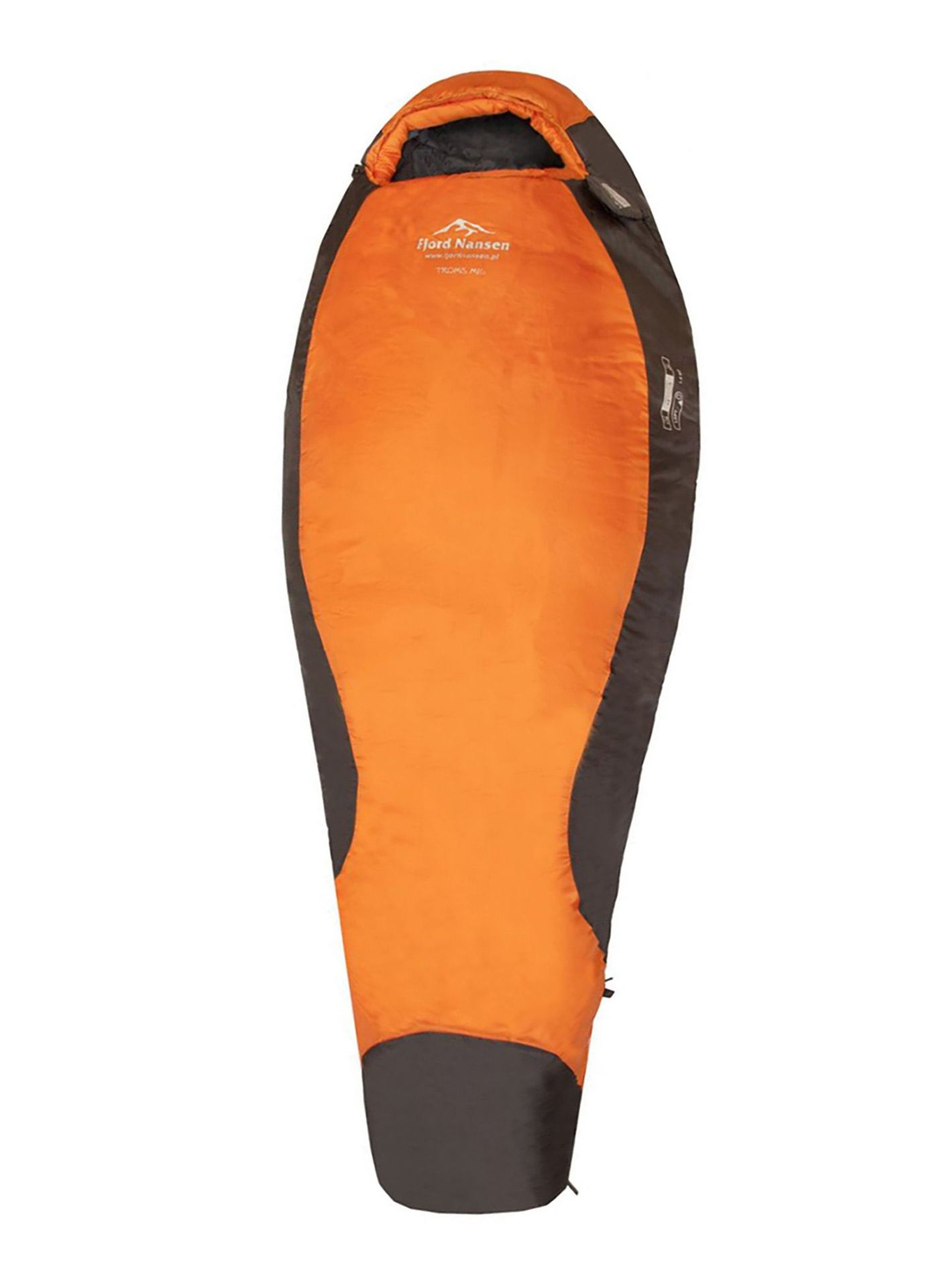 Śpiwór syntetyczny Fjord Nansen Troms XL Wide (195 cm) - carnelian/carnelian