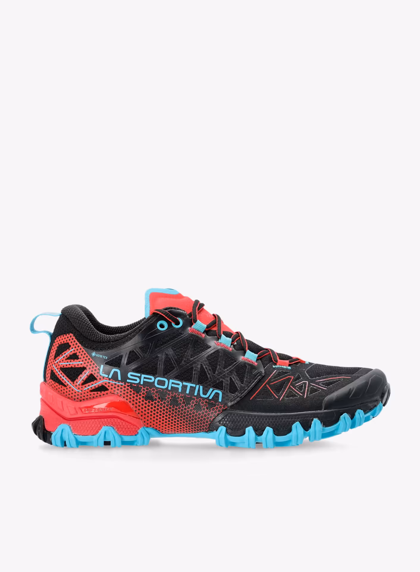 Buty trailowe damskie La Sportiva Bushido II GTX - black/hibiscus