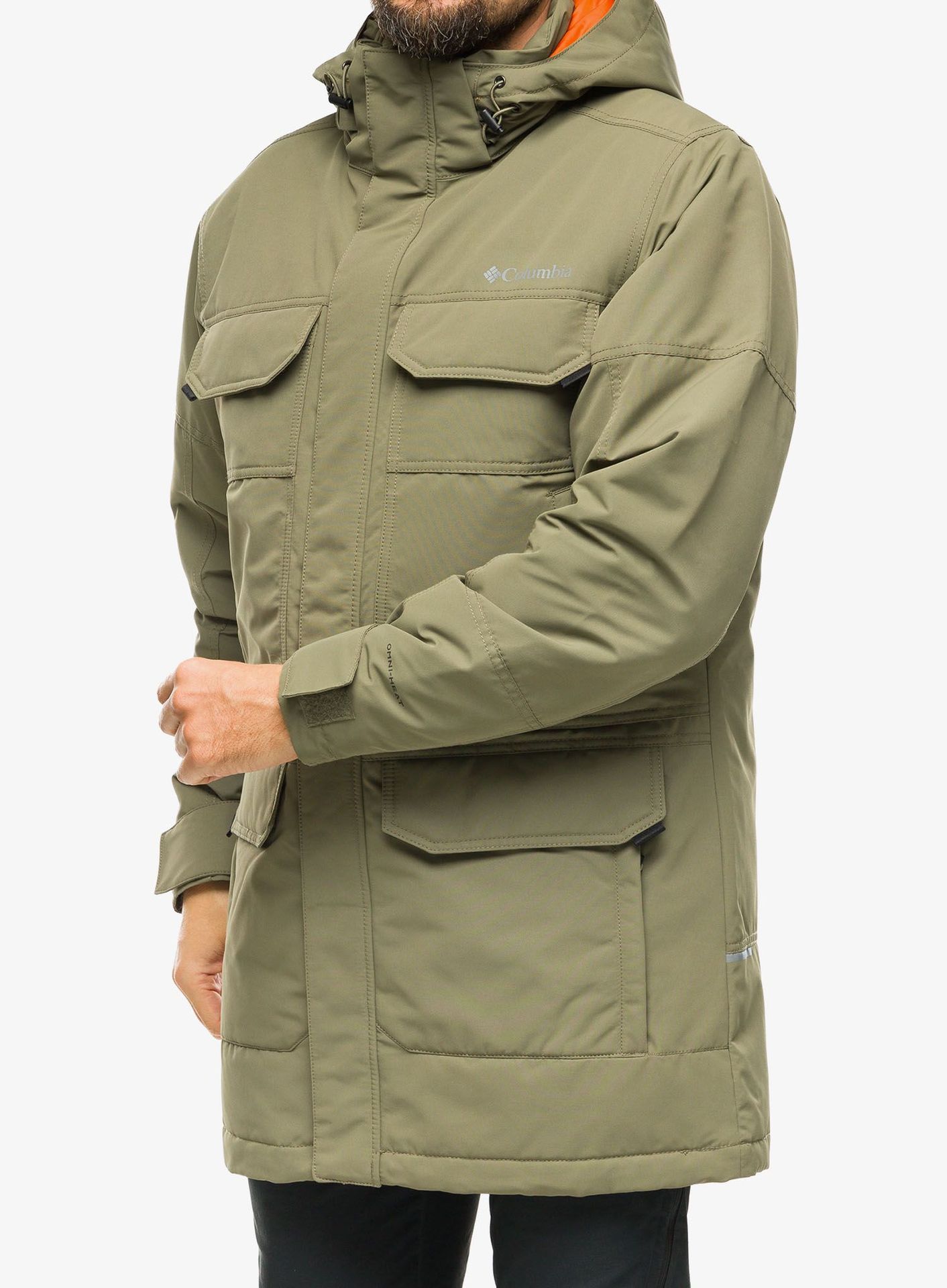 Płaszcz puchowy Columbia Landroamer Down Parka - stone green