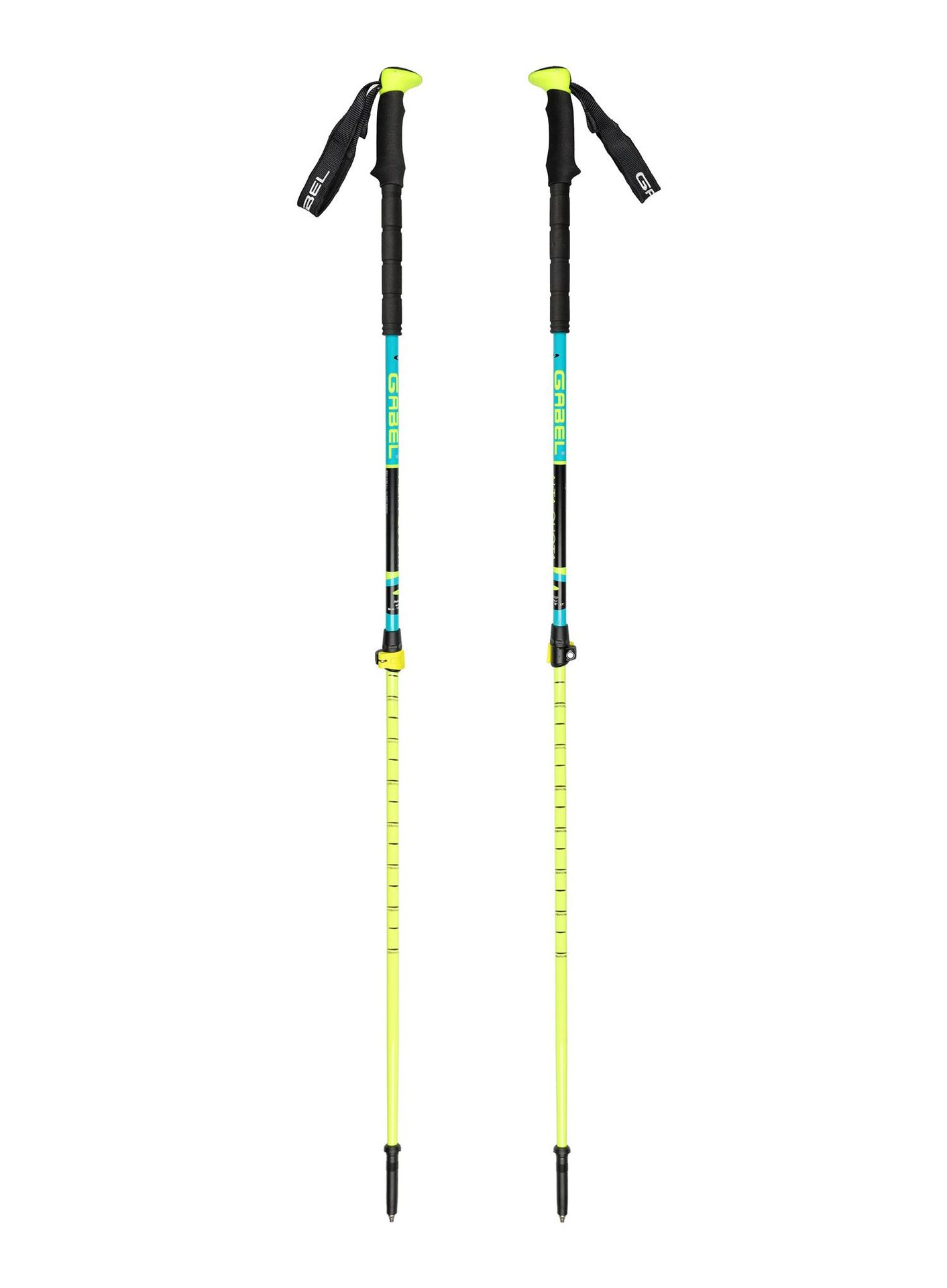 Kije skiturowe Gabel Alta Quota EF - black/yellow