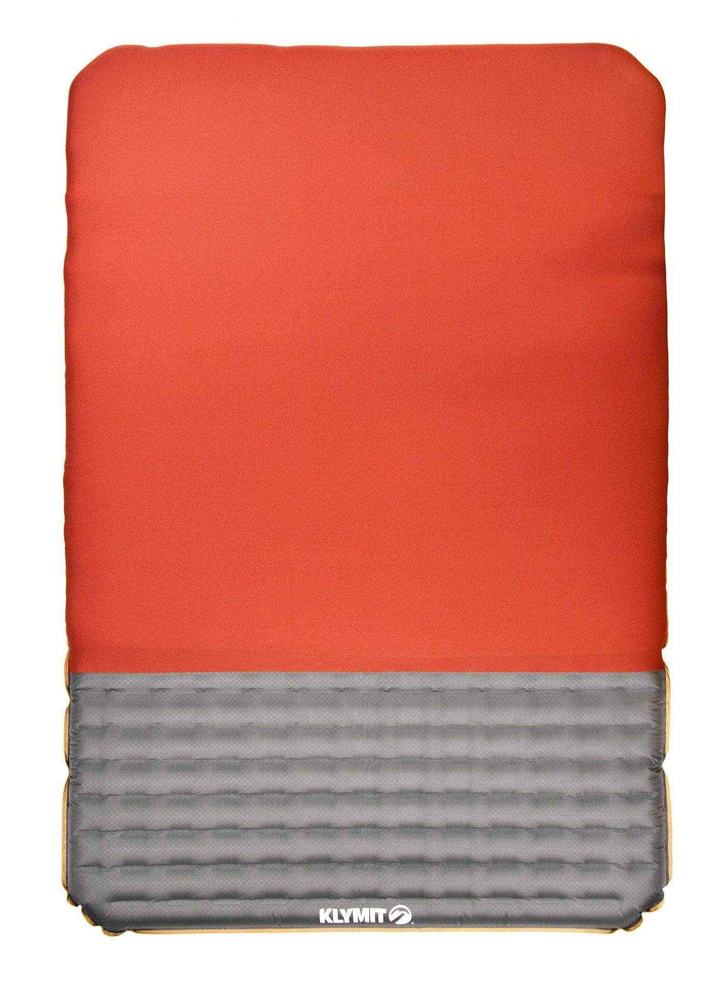Mata turystyczna Klymit Insulated Klymaloft Sleeping Pad Double - red