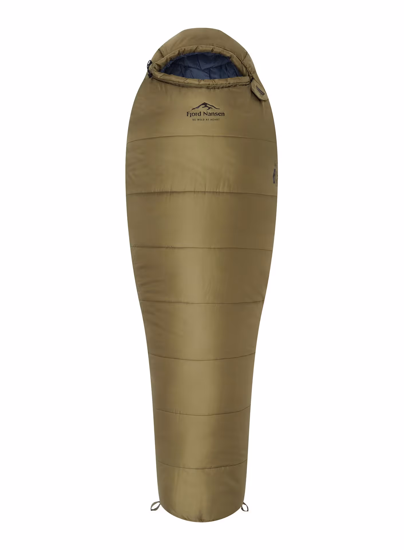 Śpiwór syntetyczny Fjord Nansen Kjolen Mid (178 cm) - olive drab
