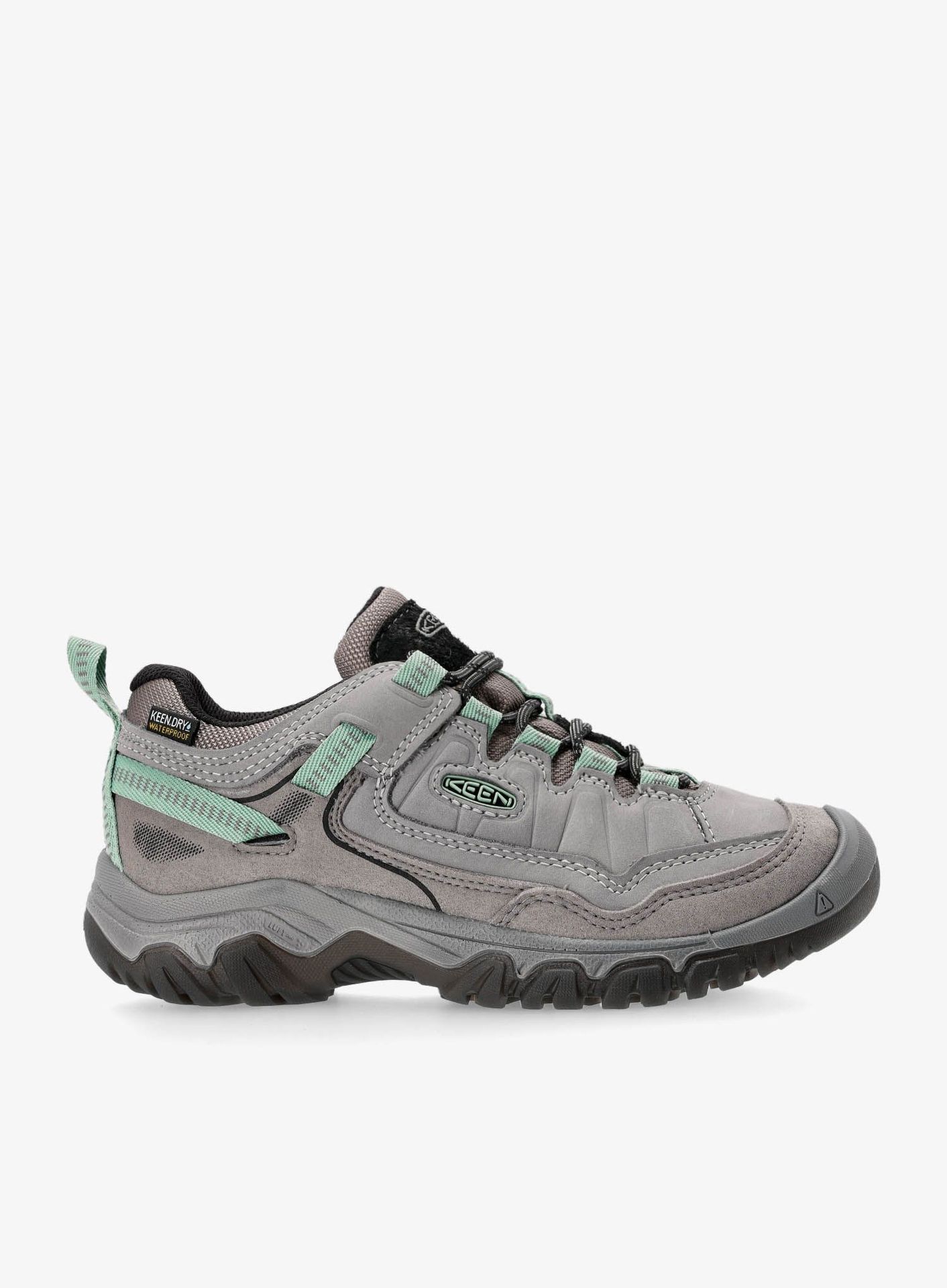Buty turystyczne damskie Keen Targhee IV Wp - alloy/granite green