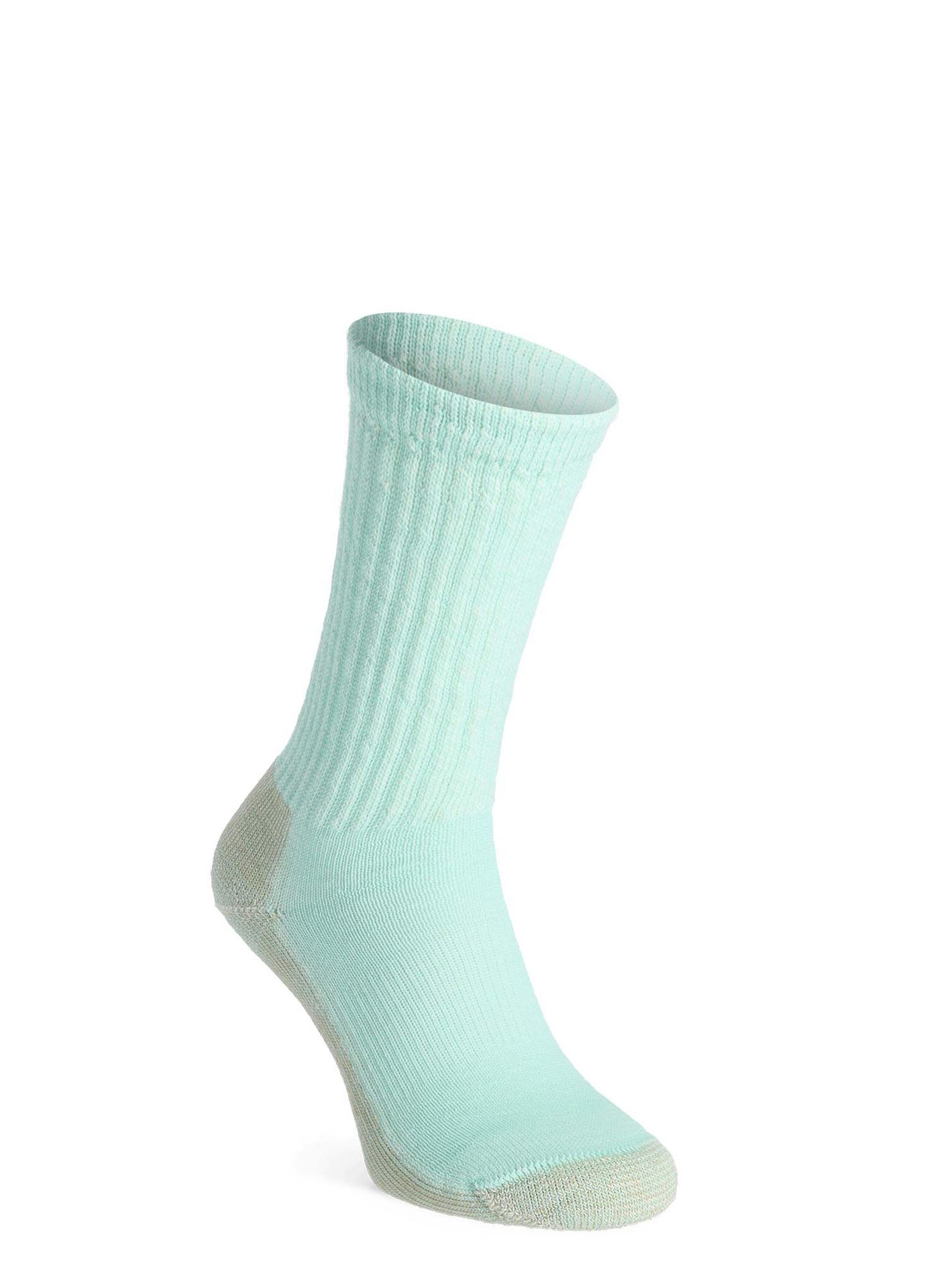 Skarpety turystyczne damskie Smartwool Classic Hike Light Cushion Crew - bleached aqua