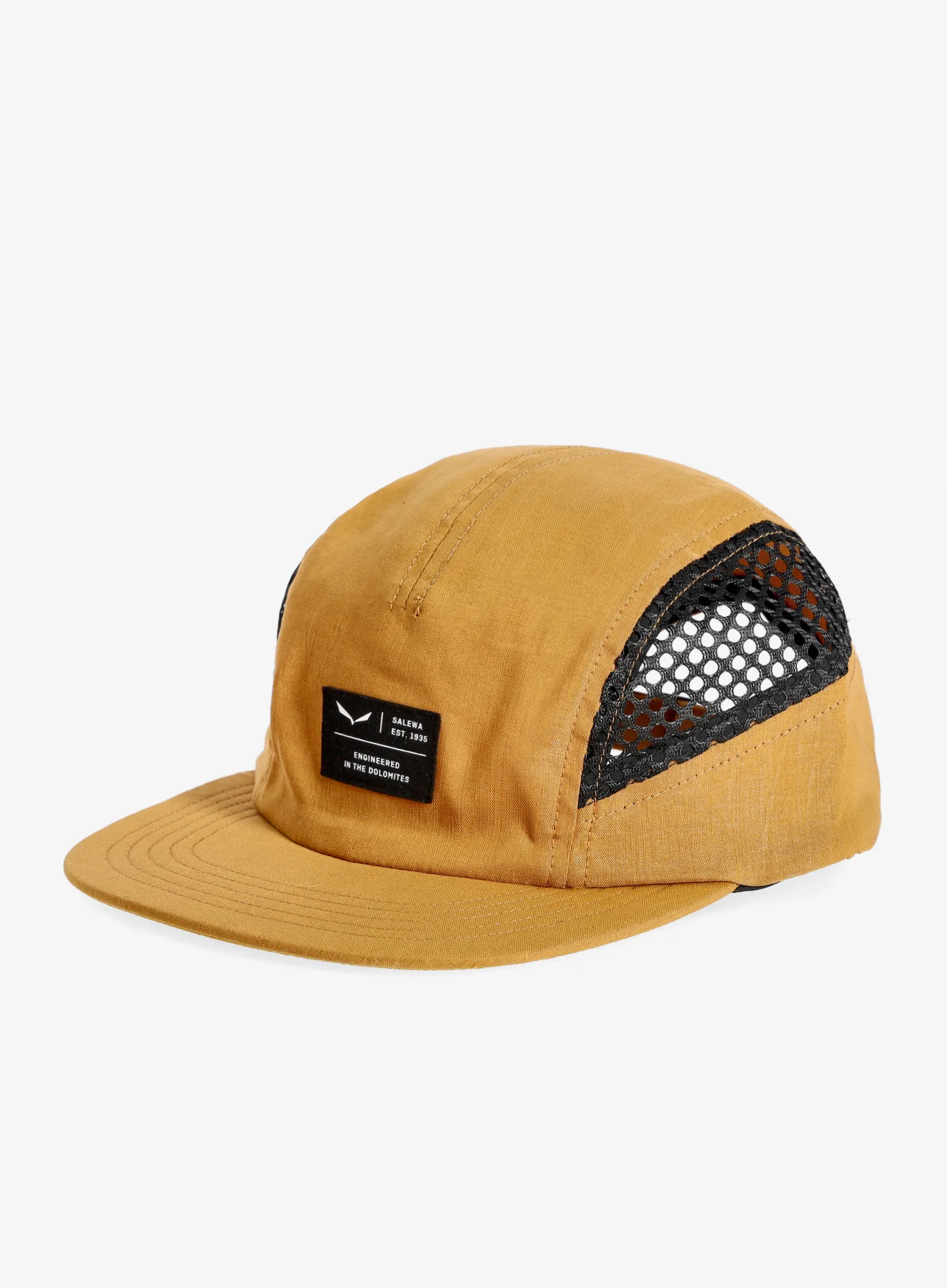 Czapka z daszkiem Salewa Hemp Flex 5 Panel Cap - golden brown