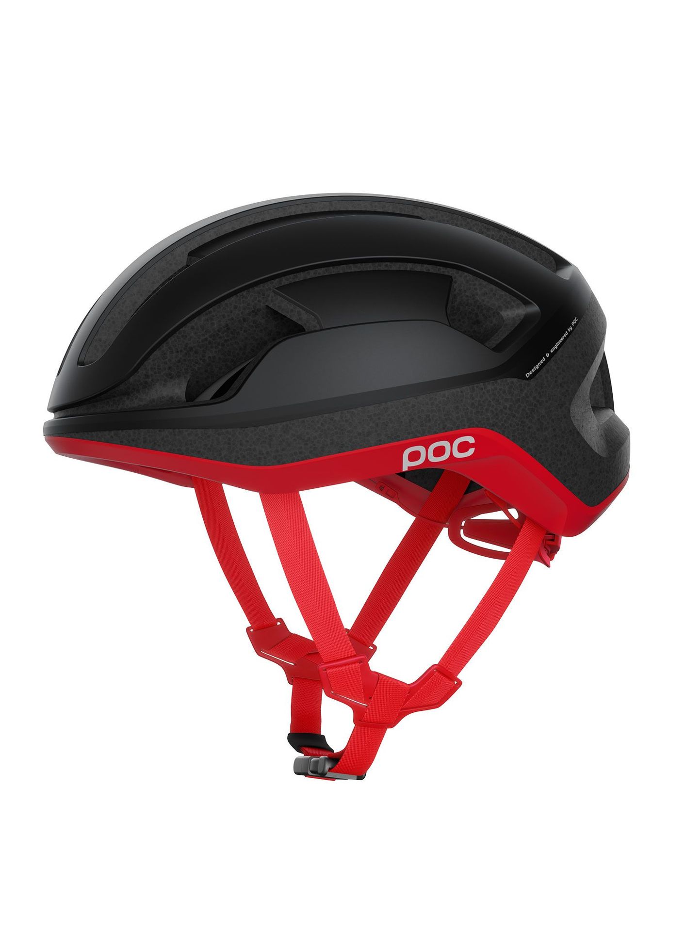 Kask rowerowy POC Omne Lite - uranium black/prismane red