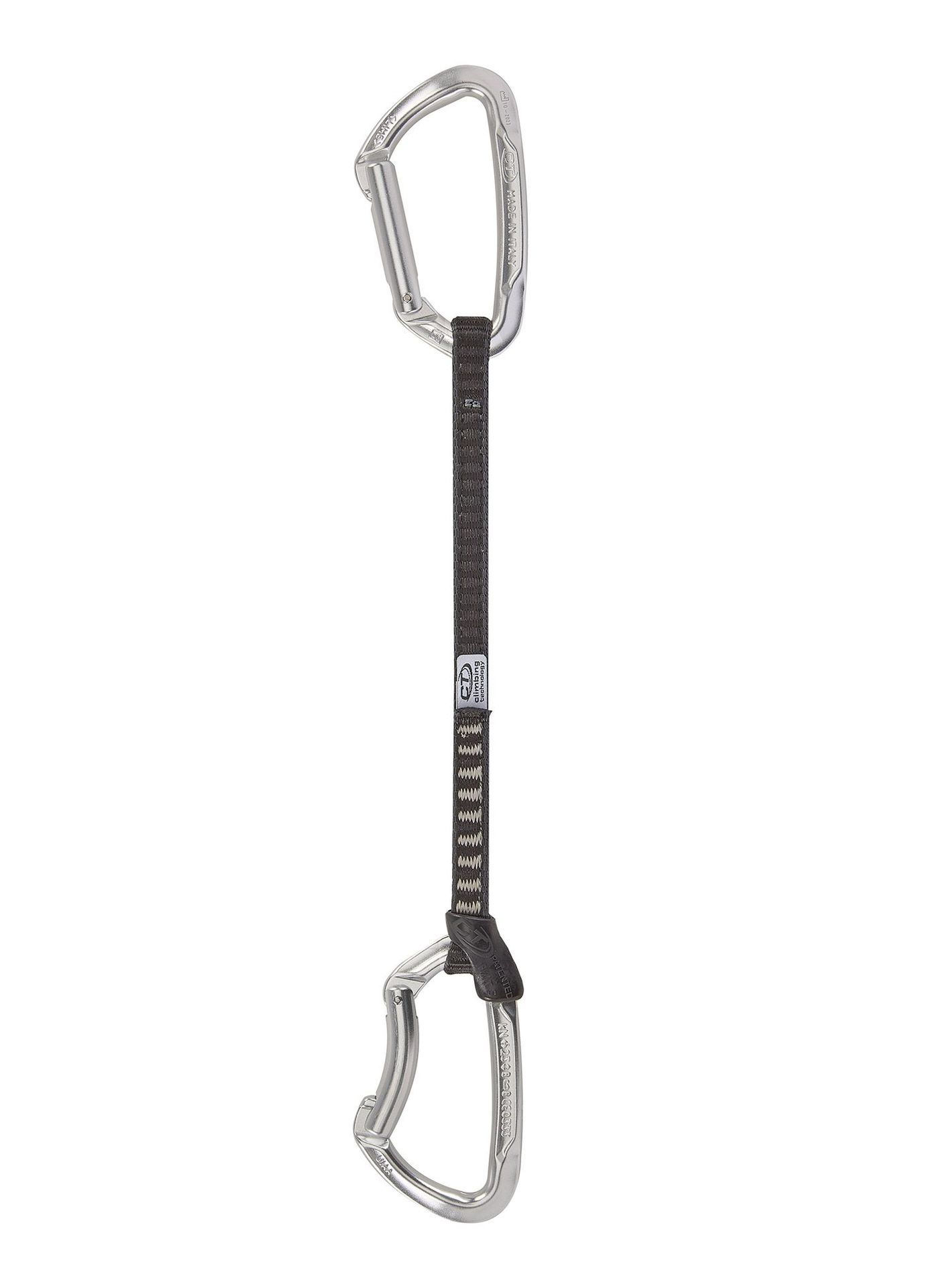 Ekspres wspinaczkowy Climbing Technology Lime Set UL 22 cm - silver