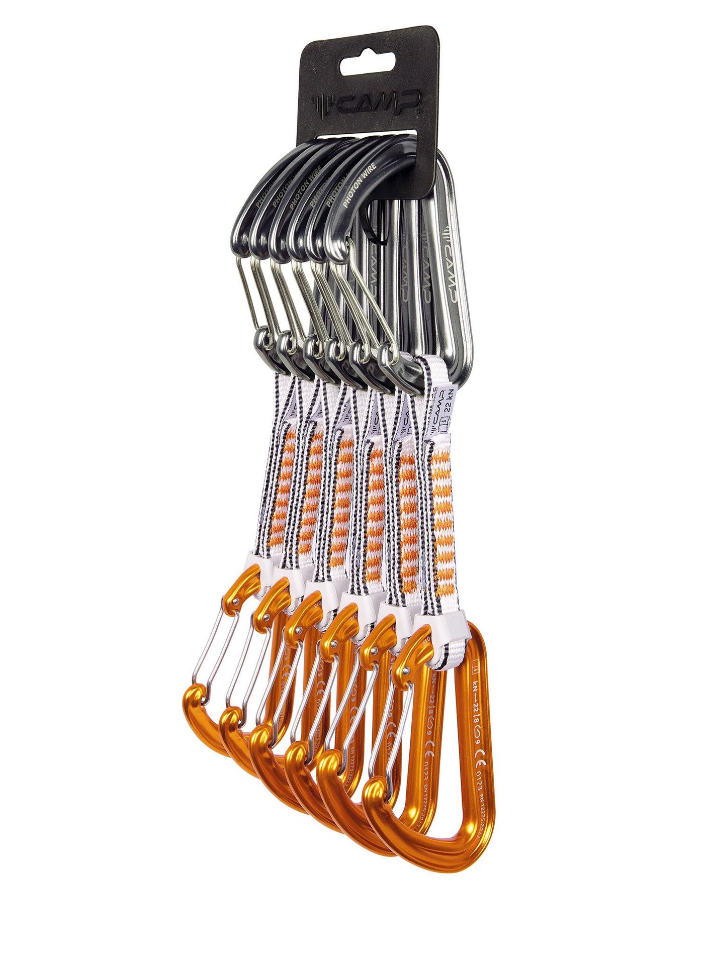 Ekspresy wspinaczkowe Camp Photon Wire Express KS Dyneema 12 cm 6-Pack