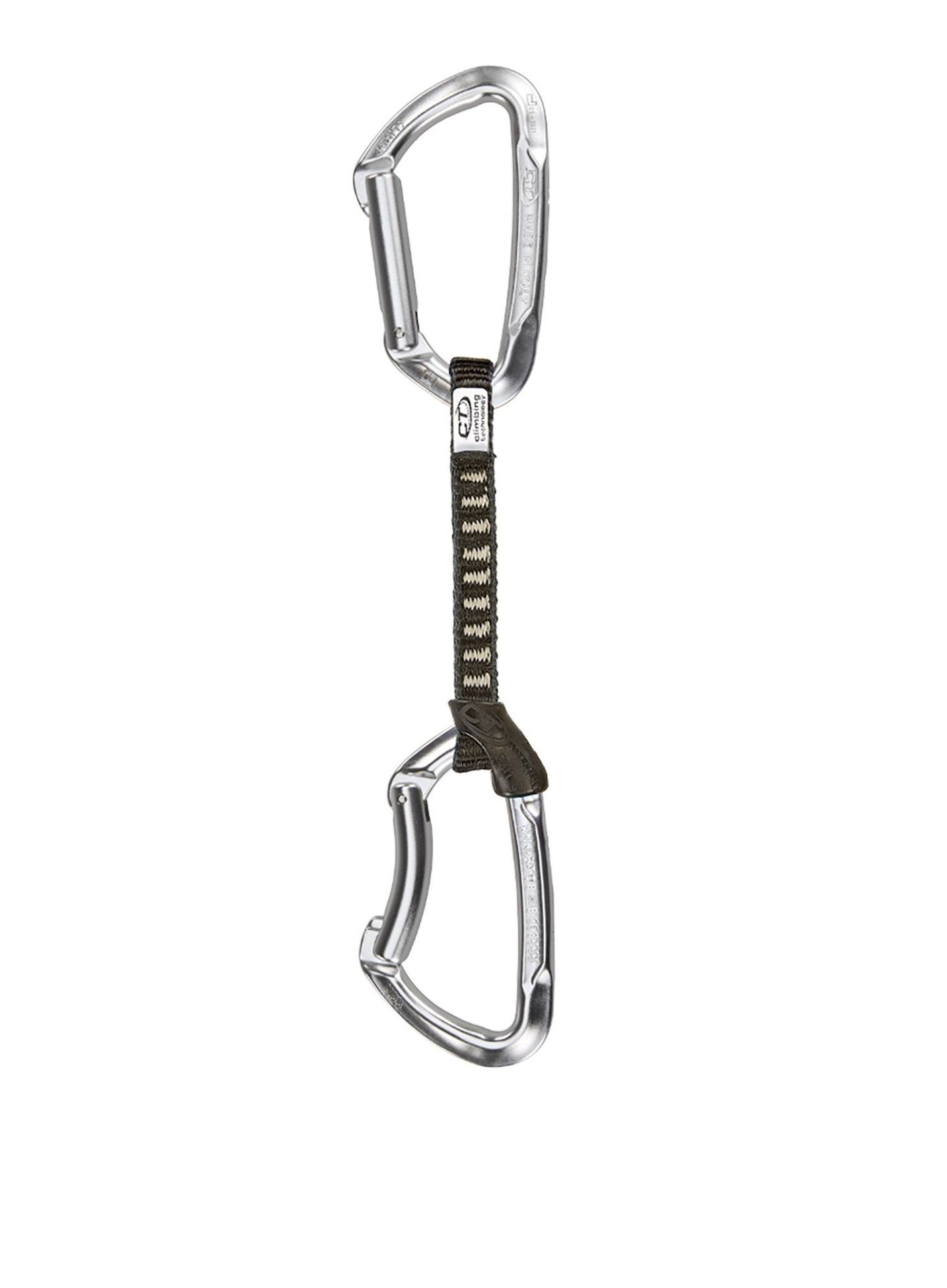 Ekspres wspinaczkowy Climbing Technology Lime Set UL 12 cm - silver