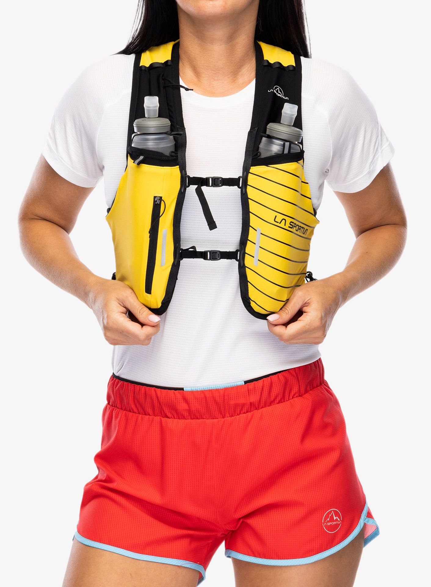 Kamizelka biegowa La Sportiva Ultra Trail Vest 10L - yellow/black