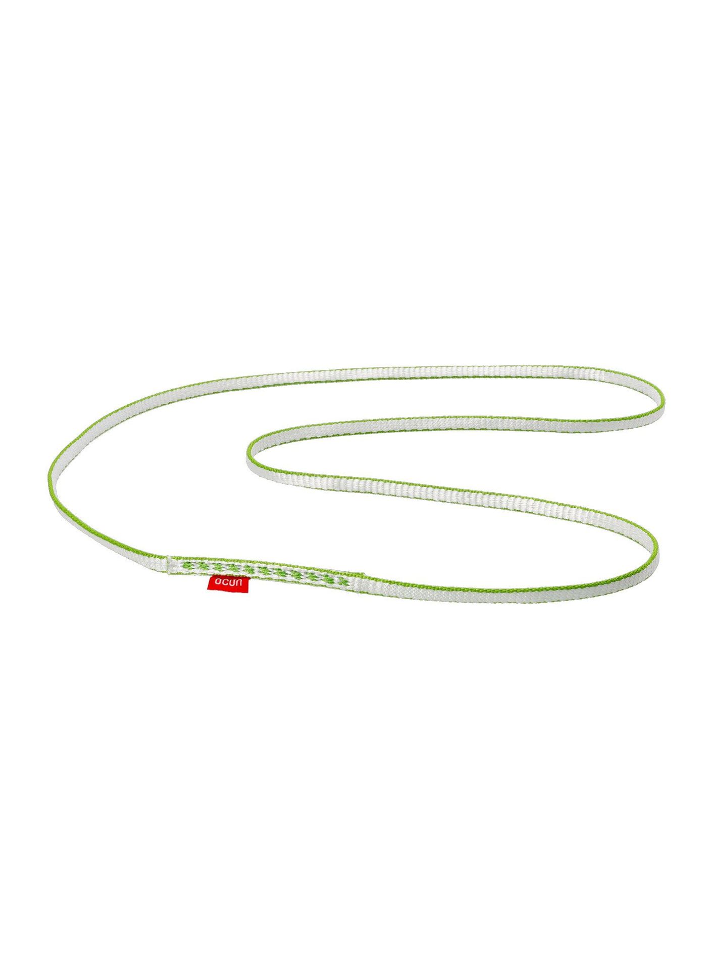 Taśma wspinaczkowa Ocun O-Sling Bio-Dyn 8 mm 80 cm - green