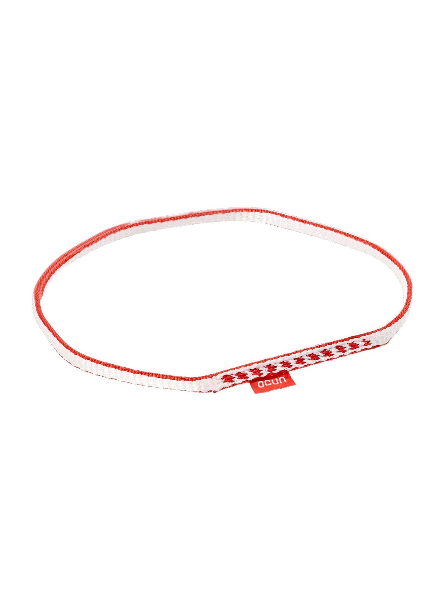 Taśma wspinaczkowa Ocun O-Sling Bio-Dyn 8 mm 30 cm - red