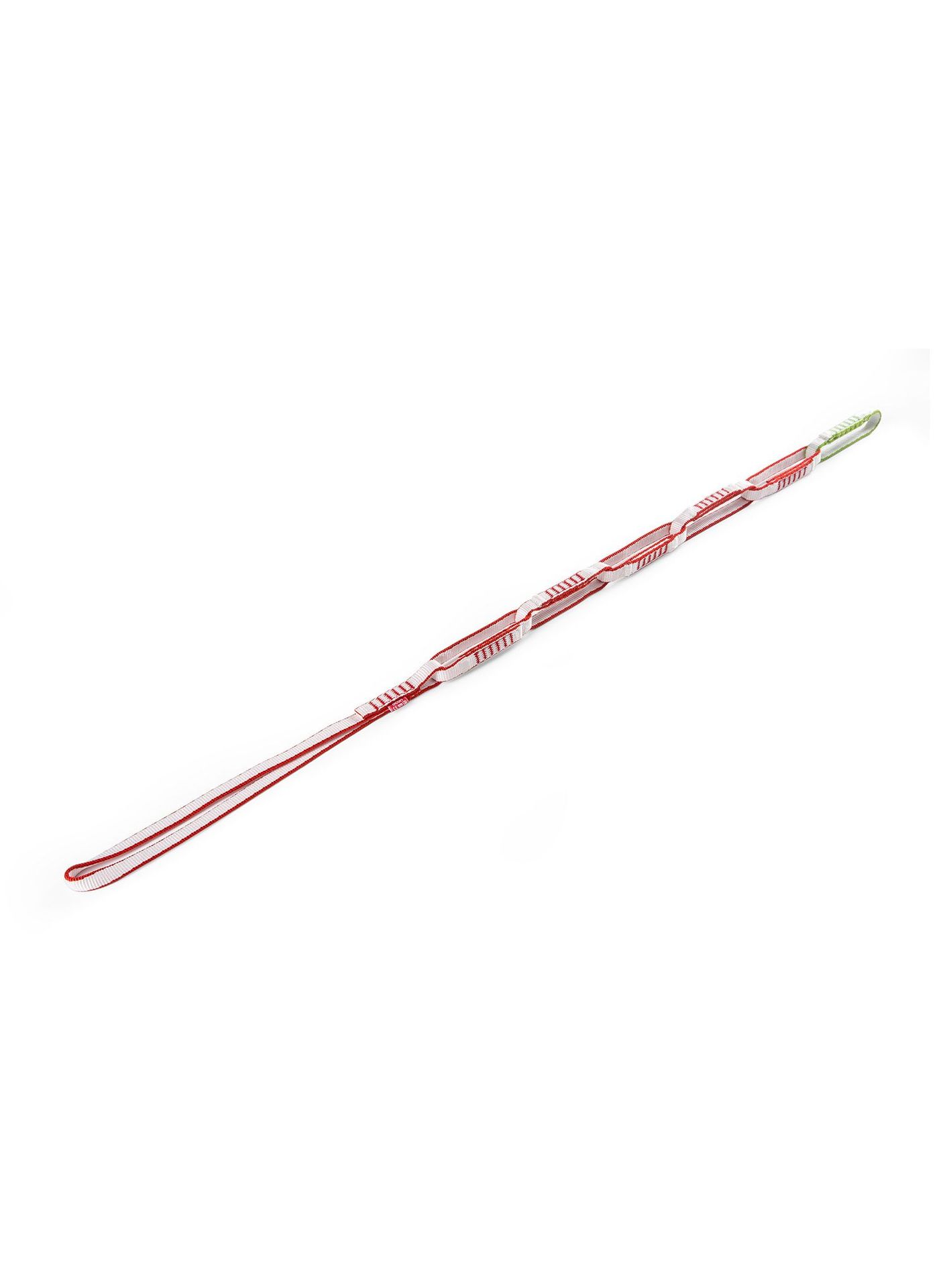 Taśma wspinaczkowa Ocun Ultichain Bio-Dyn 12 mm 90 cm - red/white