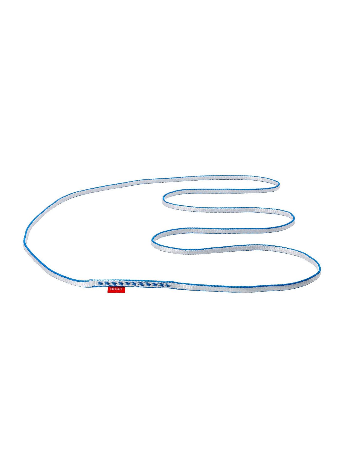 Taśma wspinaczkowa Ocun O-Sling Bio-Dyn 8 mm 120 cm - blue