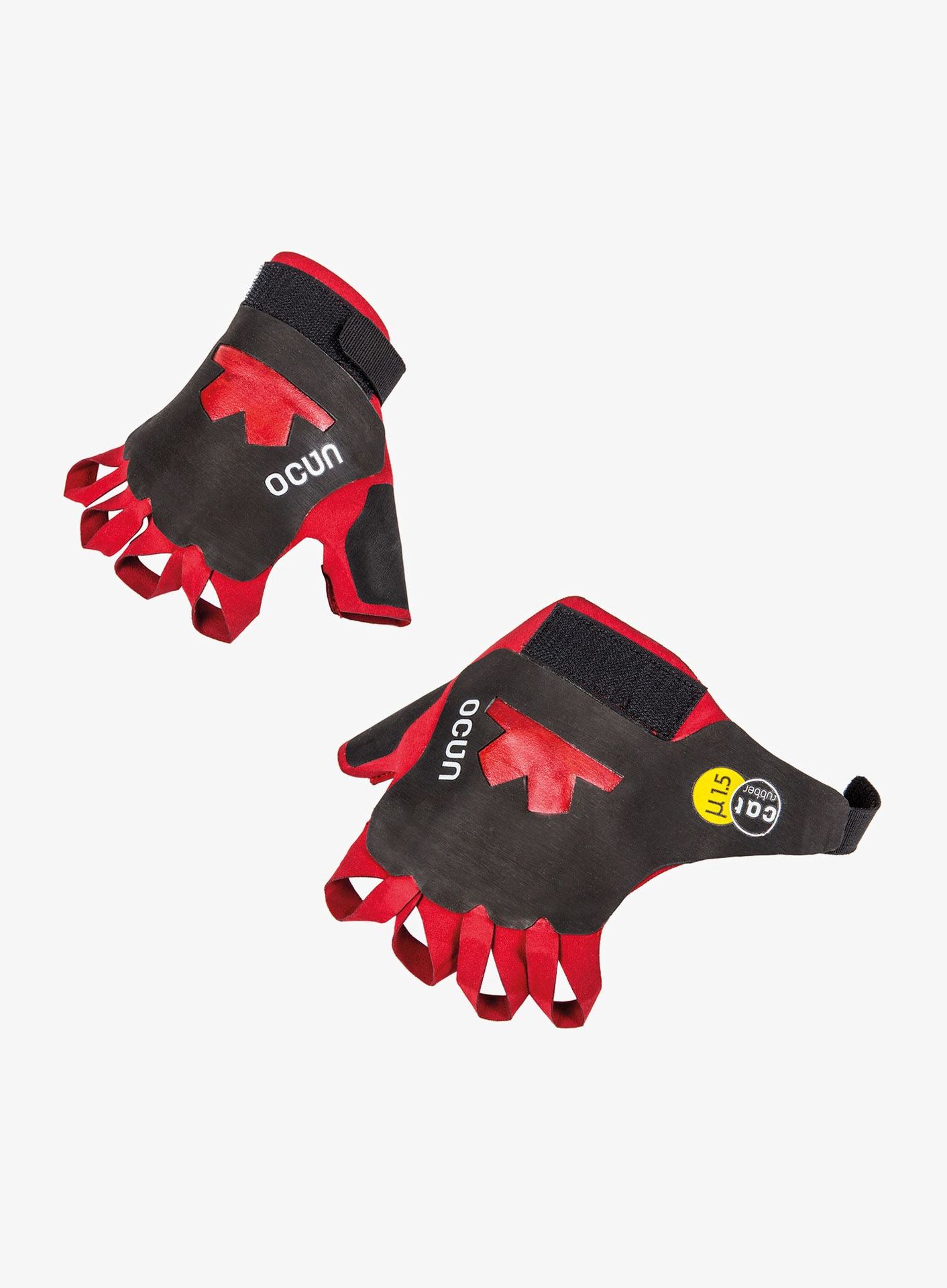 Rękawiczki do wspinaczki w rysach Ocun Crack Gloves Pro - red