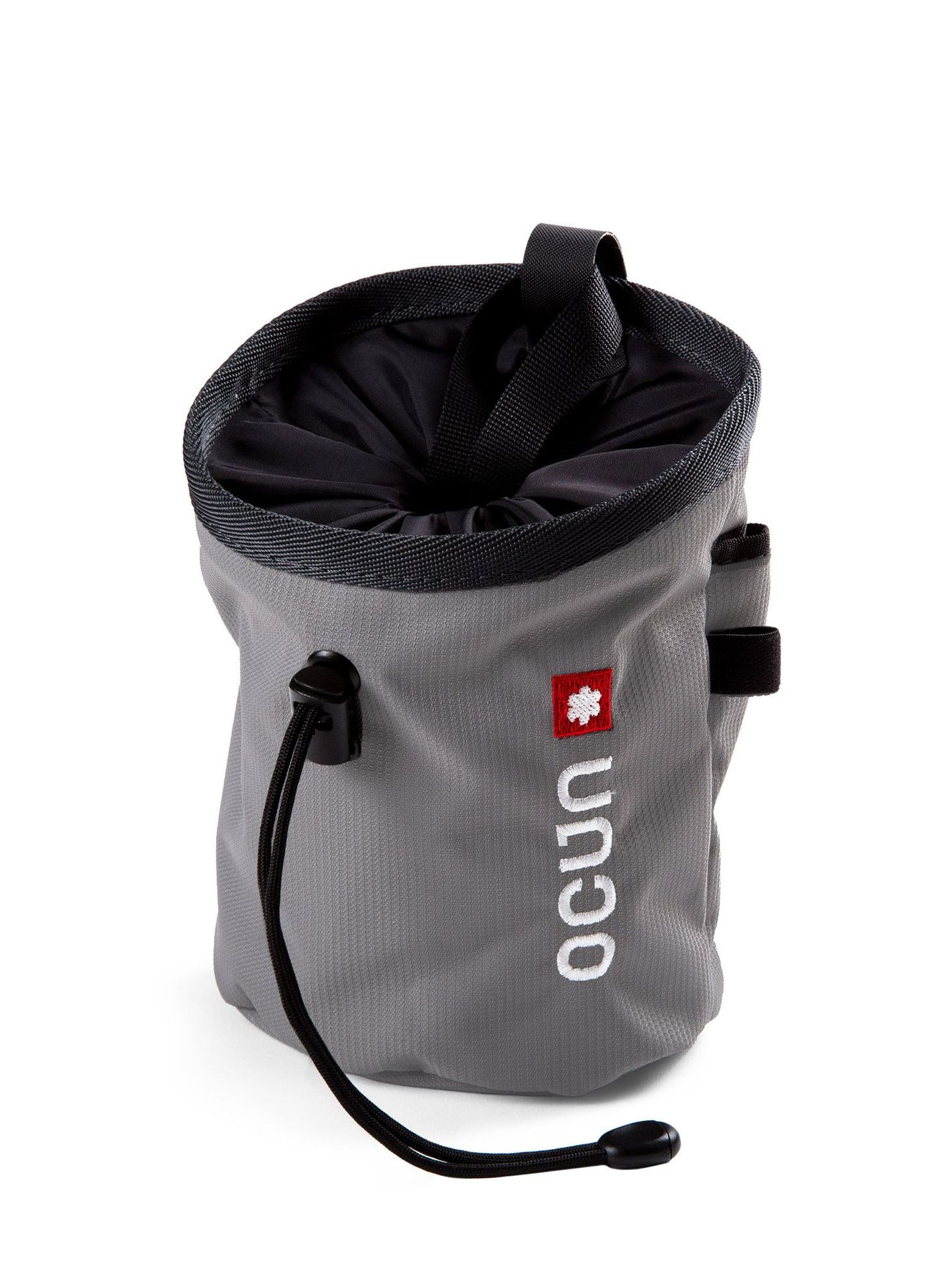 Woreczek na magnezję Ocun Push + Belt - grey silver twist