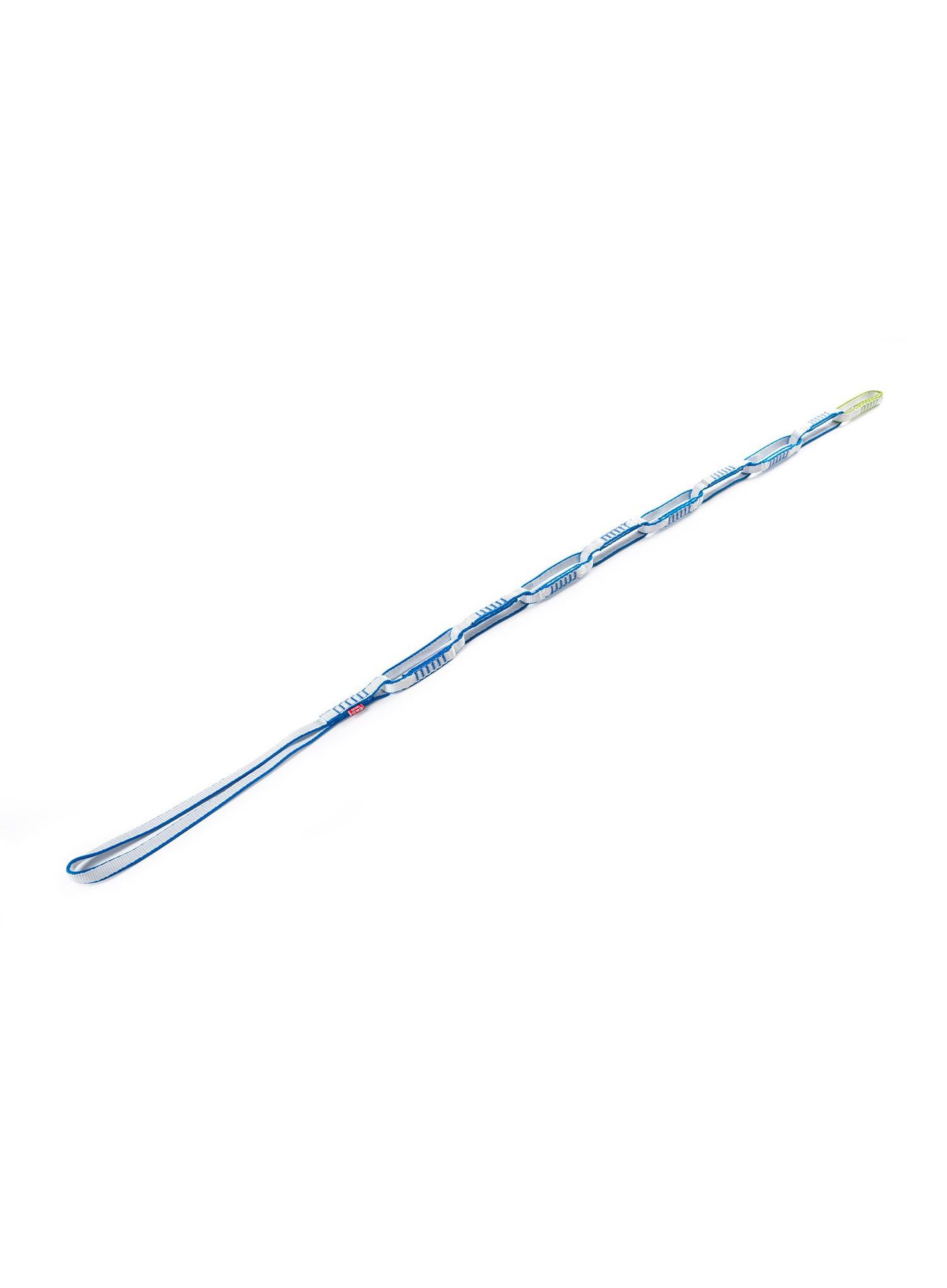Taśma wspinaczkowa Ocun Ultichain Bio-Dyn 12 mm 120 cm - blue/white