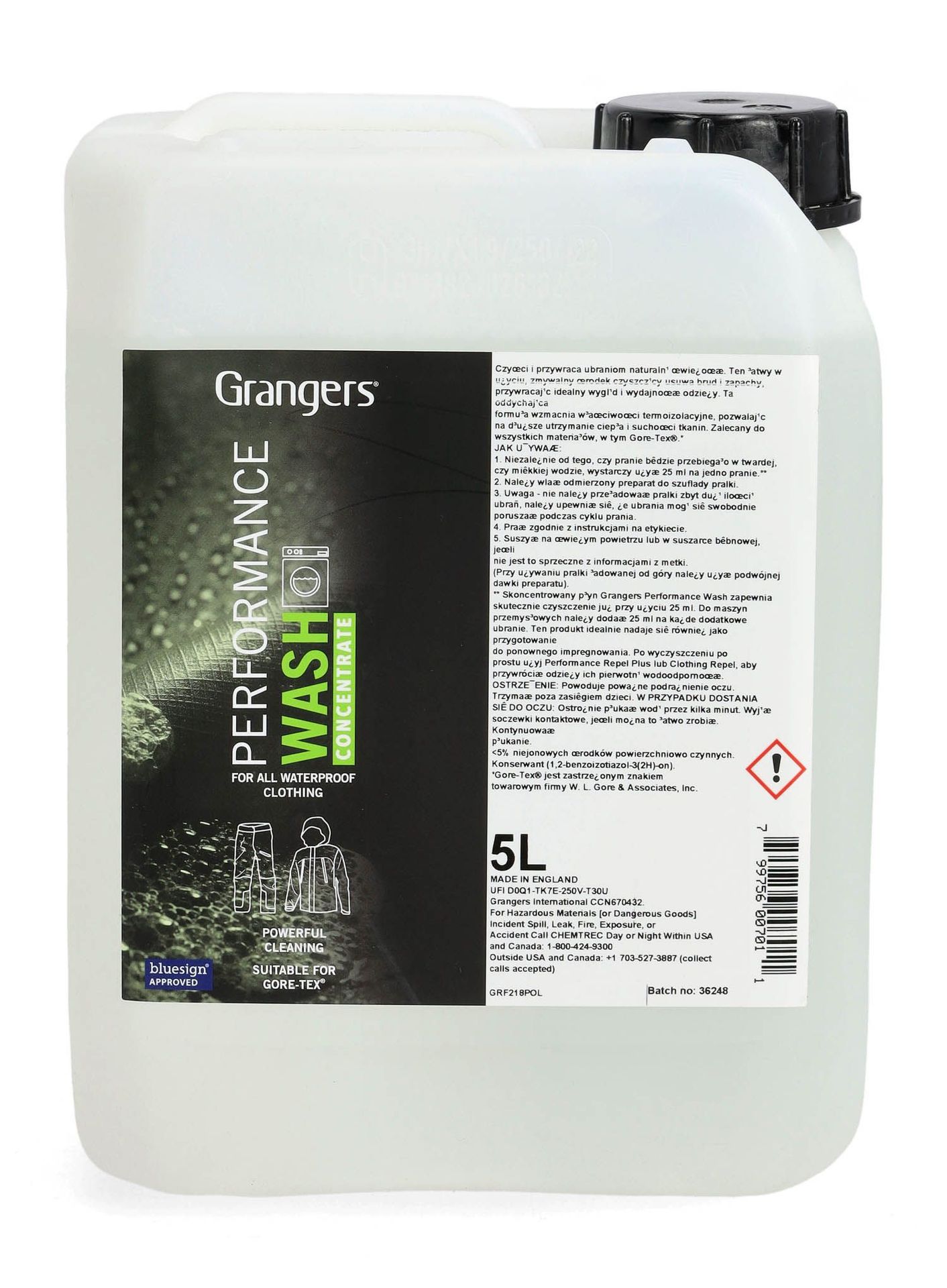 Płyn do prania Grangers Performance Wash 5 l