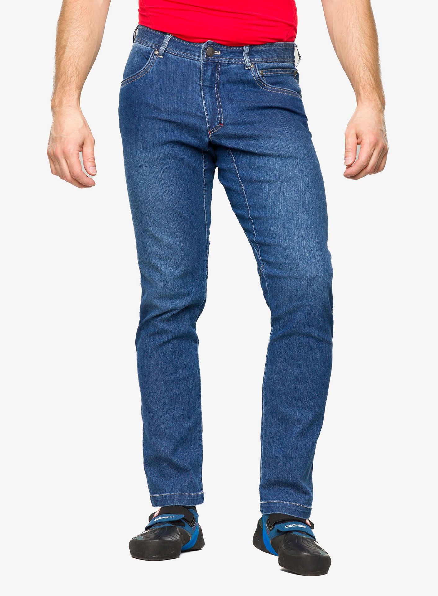 Spodnie wspinaczkowe Ocun Typhoon Jeans - dark blue