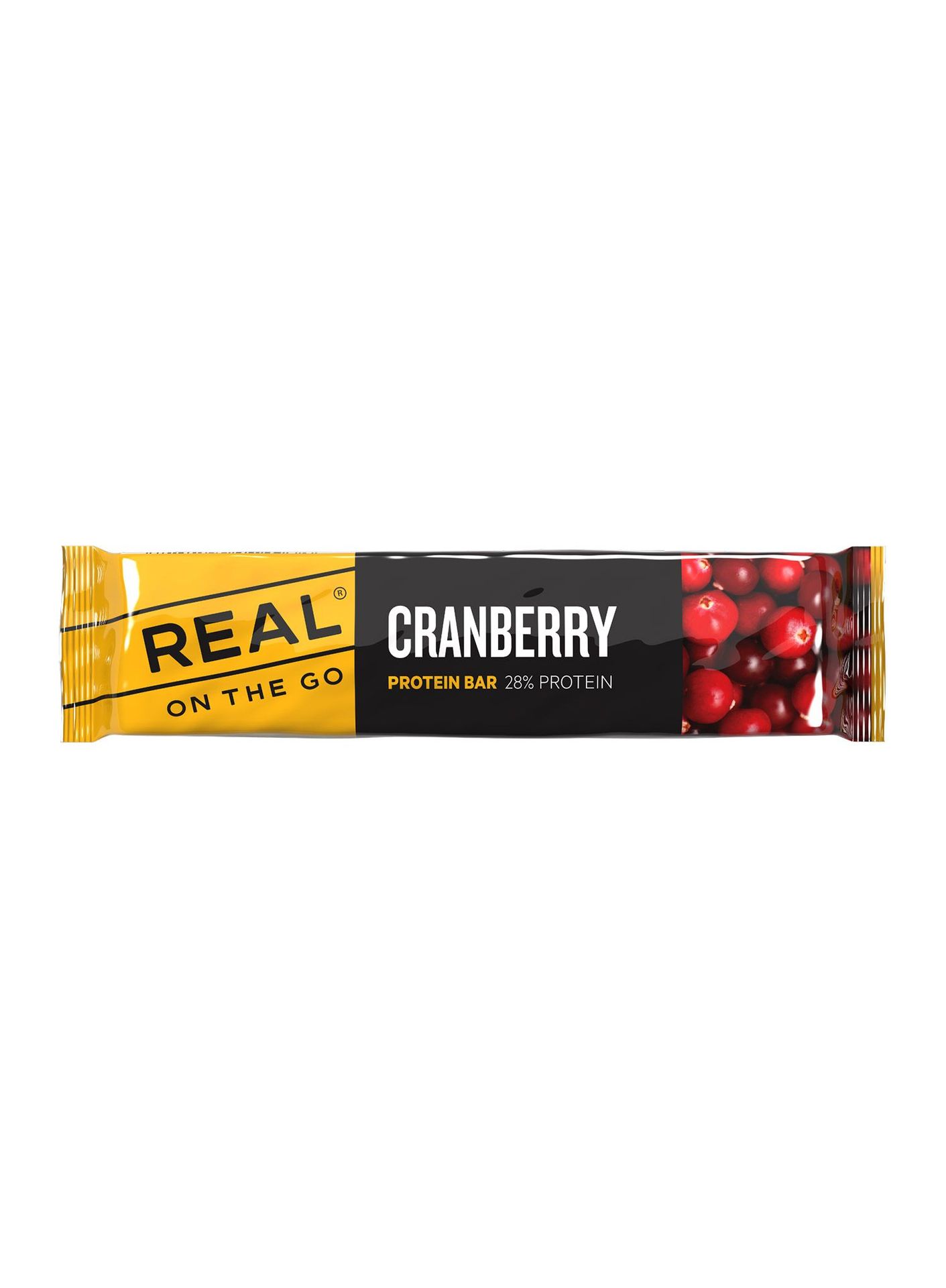 Baton energetyczny Real Turmat Protein Bar Cranberry 40 g