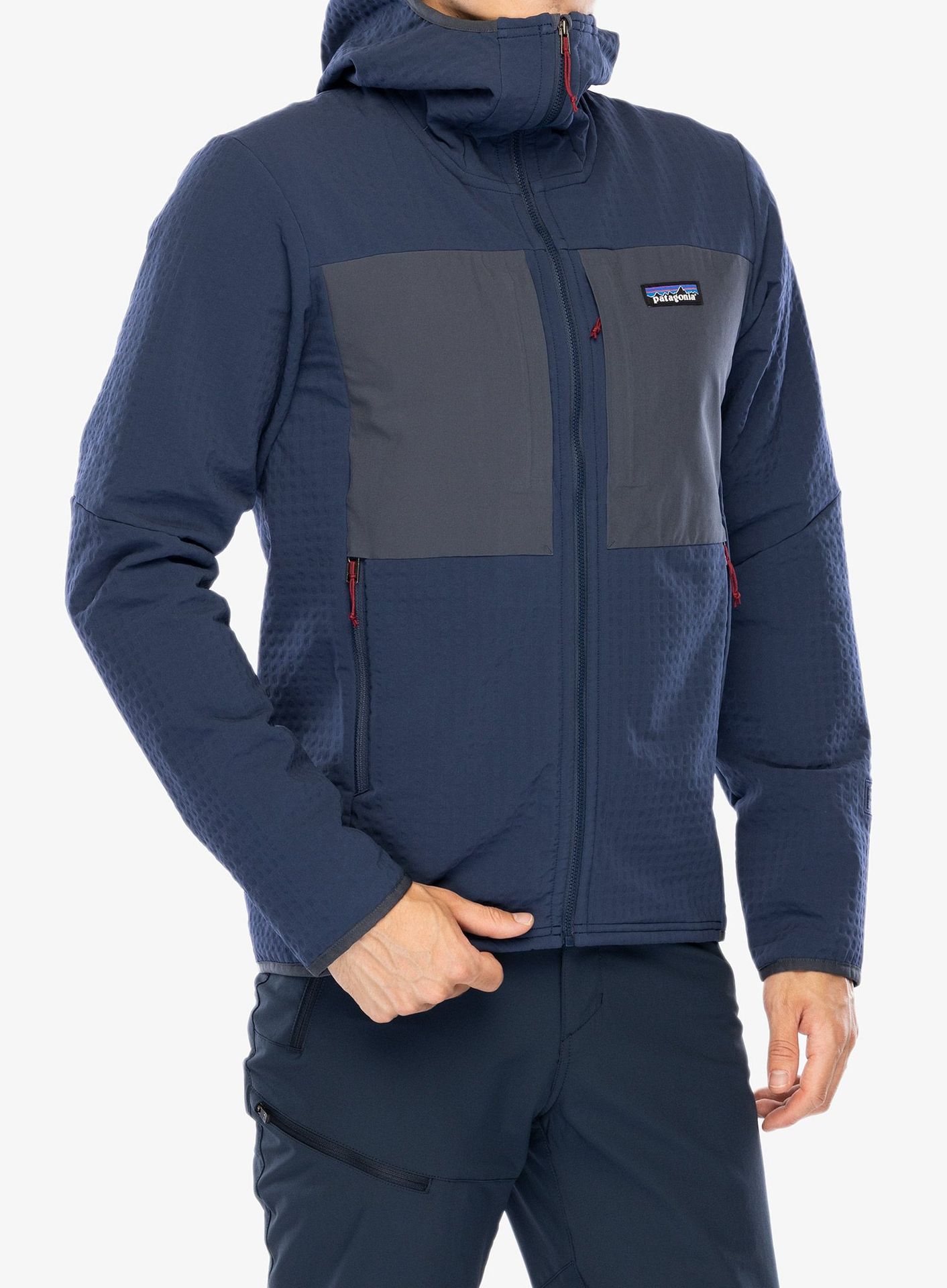Kurtka softshell Patagonia R2 TechFace Hoody - new navy