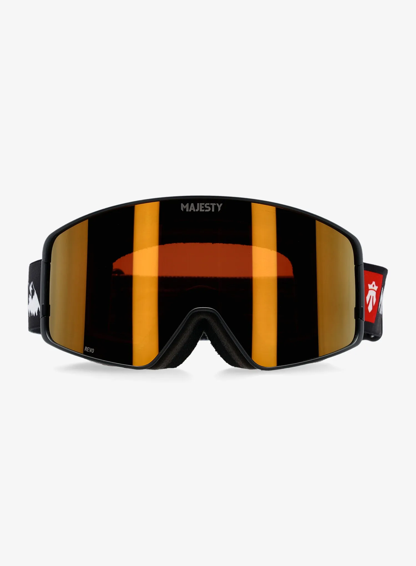 Gogle narciarskie Majesty Transition Snow Goggles - black/citrine/gold