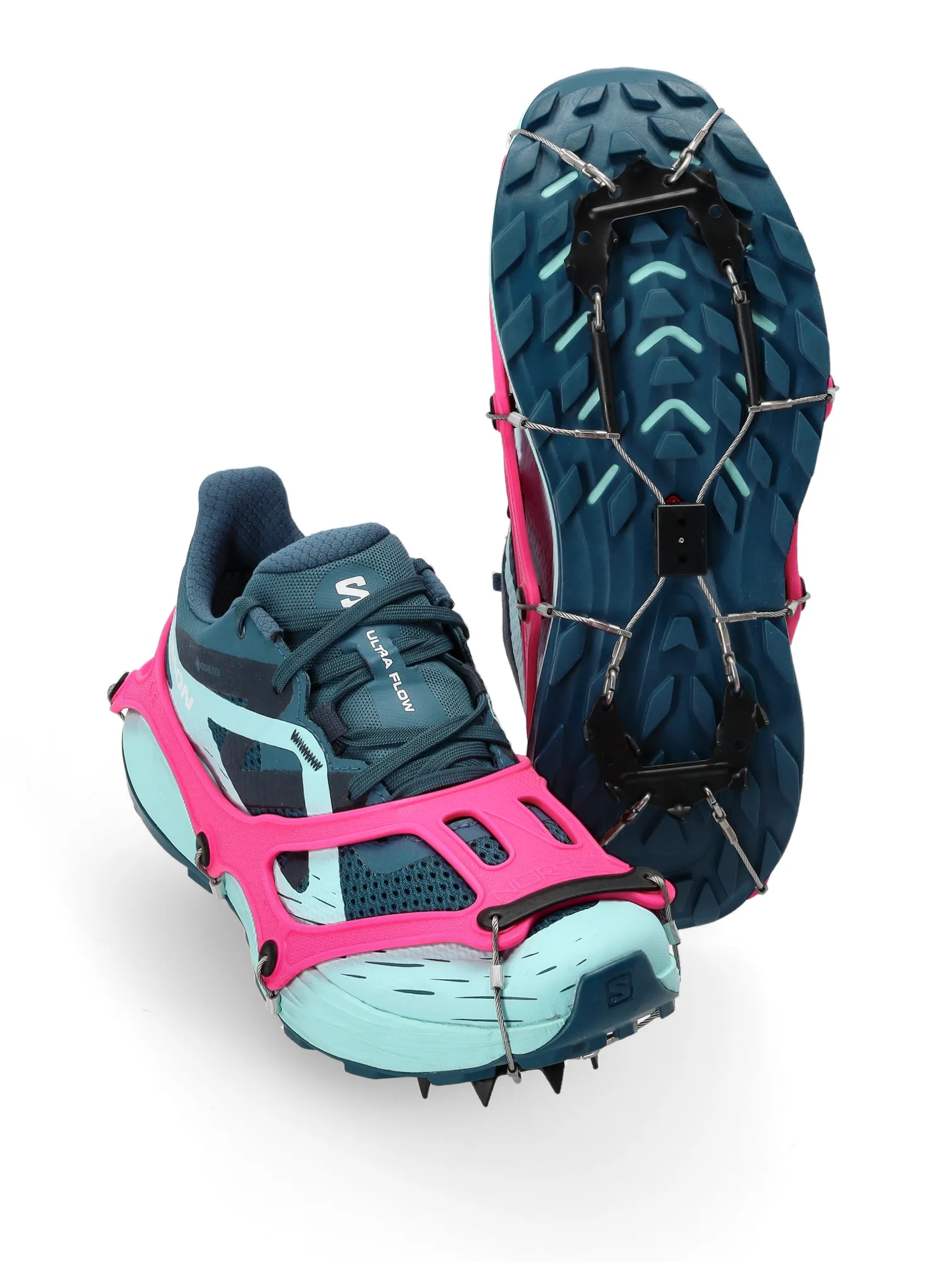 Raczki do biegania Nortec Trail 2.4 - pink