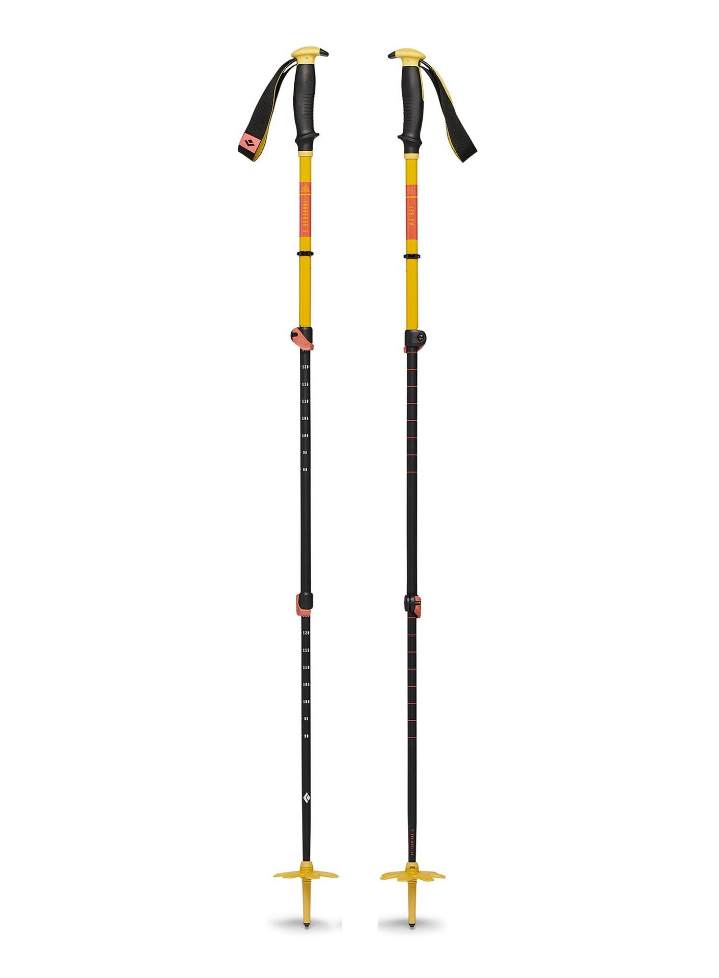 Kije skiturowe Black Diamond Traverse 3 Ski Poles - sulphur green