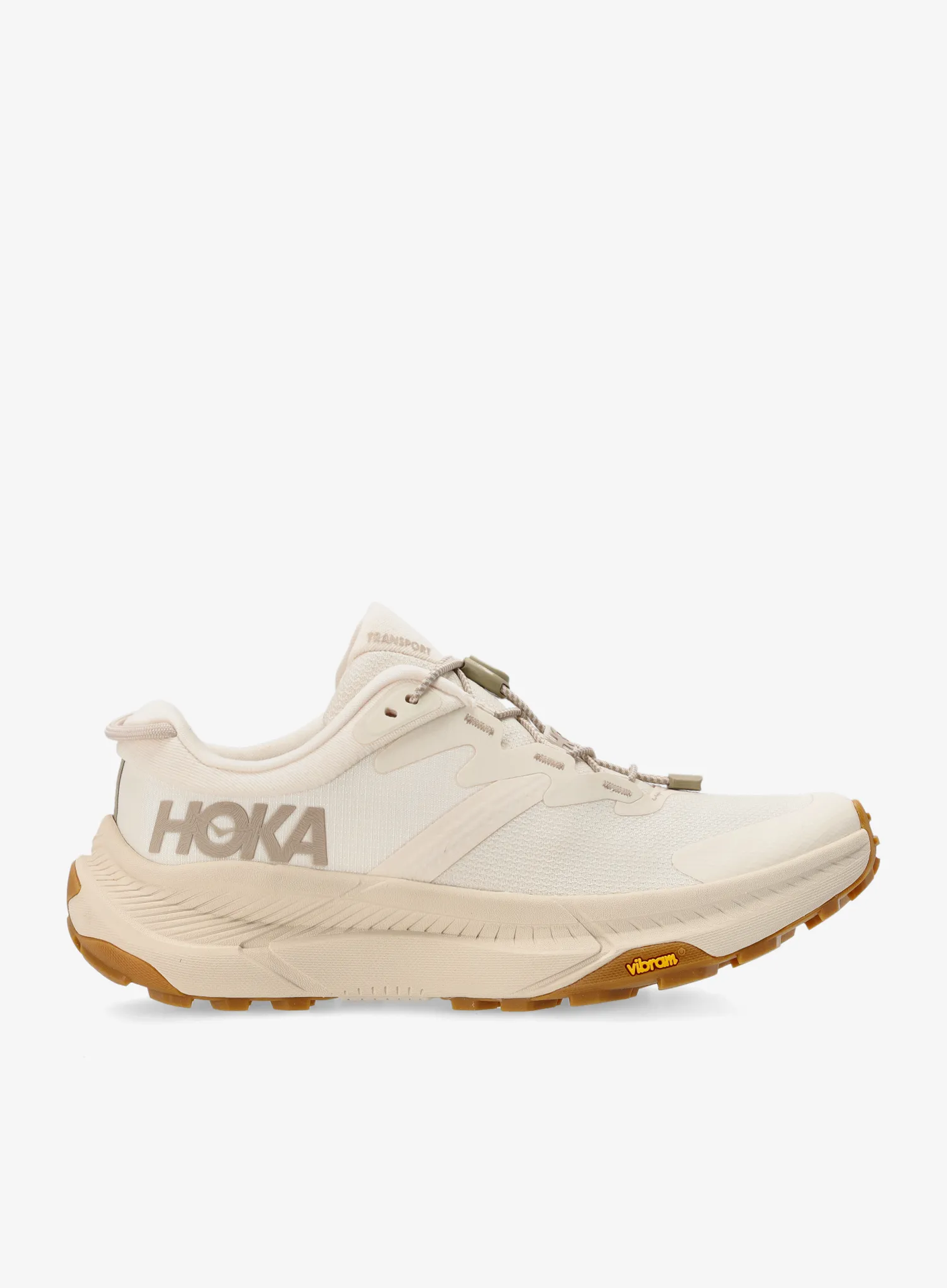 Buty outdoor damskie Hoka Transport - eggnog/eggnog