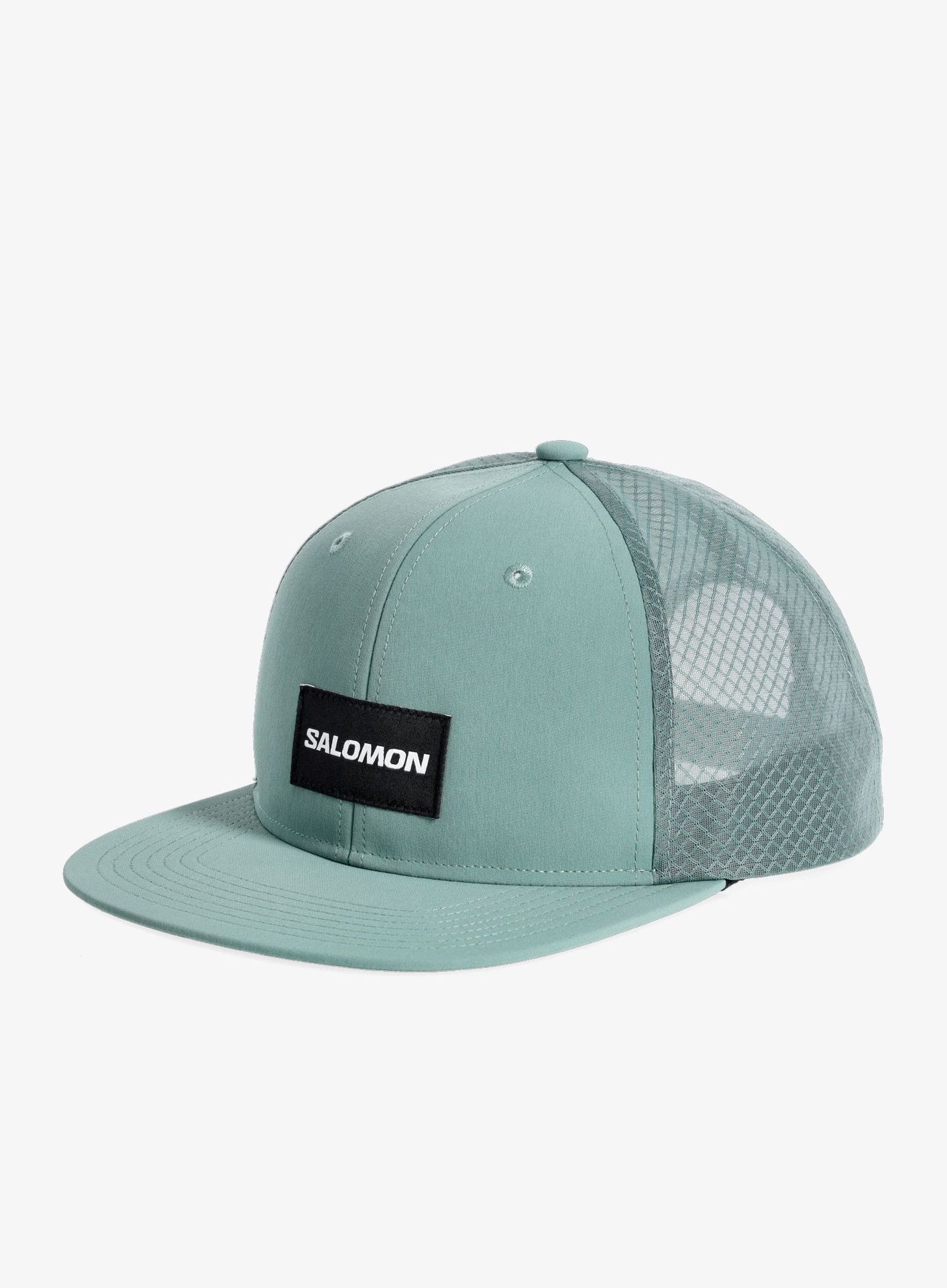 Czapka z daszkiem Salomon Trucker Flat Cap - north atlantic