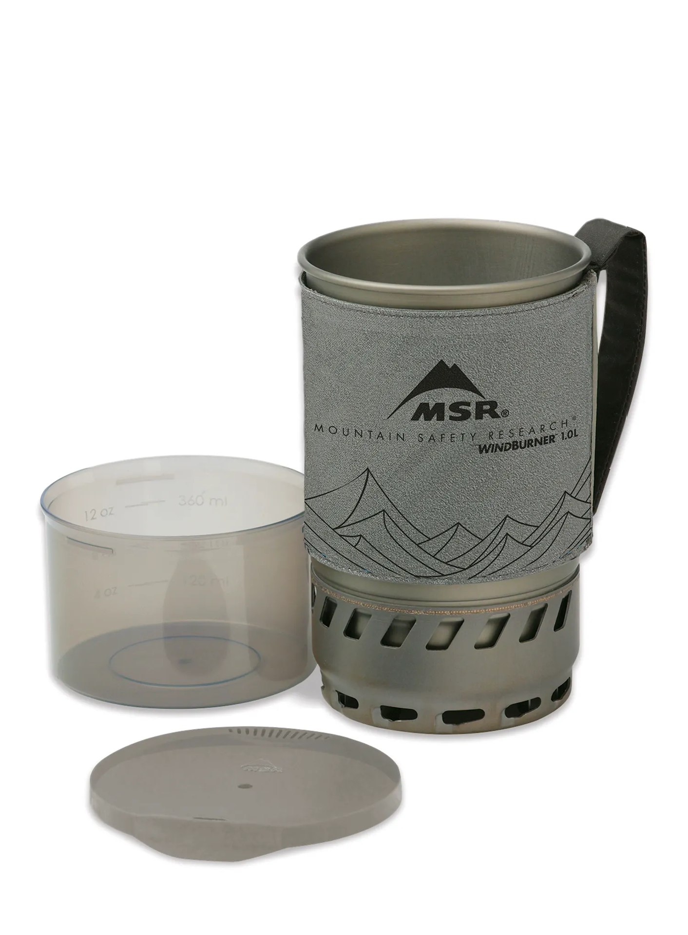 Garnek turystyczny MSR WindBurner Personal Accessory Pot - gray