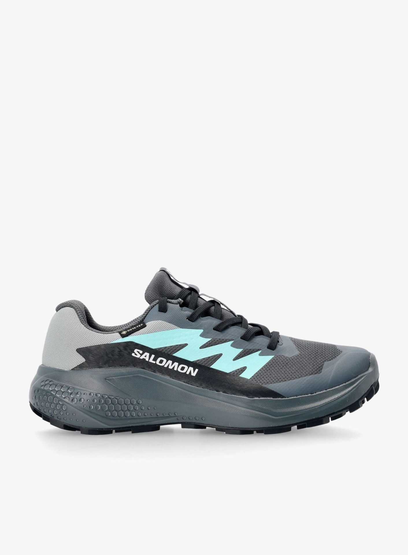 Buty trailowe damskie Salomon Alphaglide GTX - turbulence/blue/navy
