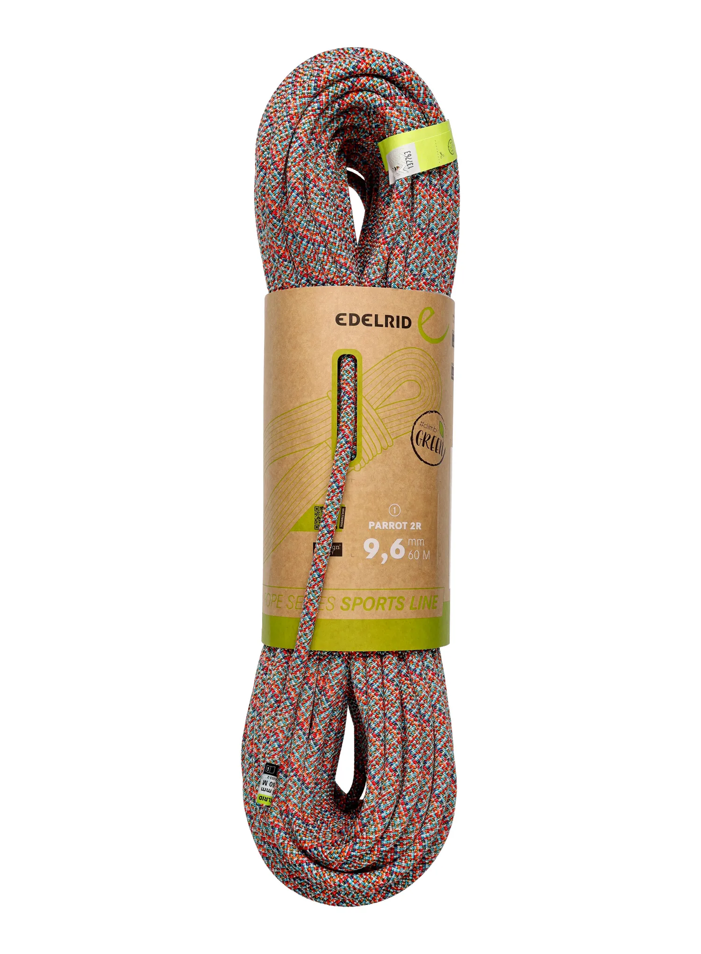 Lina wspinaczkowa Edelrid Parrot 2R 9,6 mm 60 m - assorted colours
