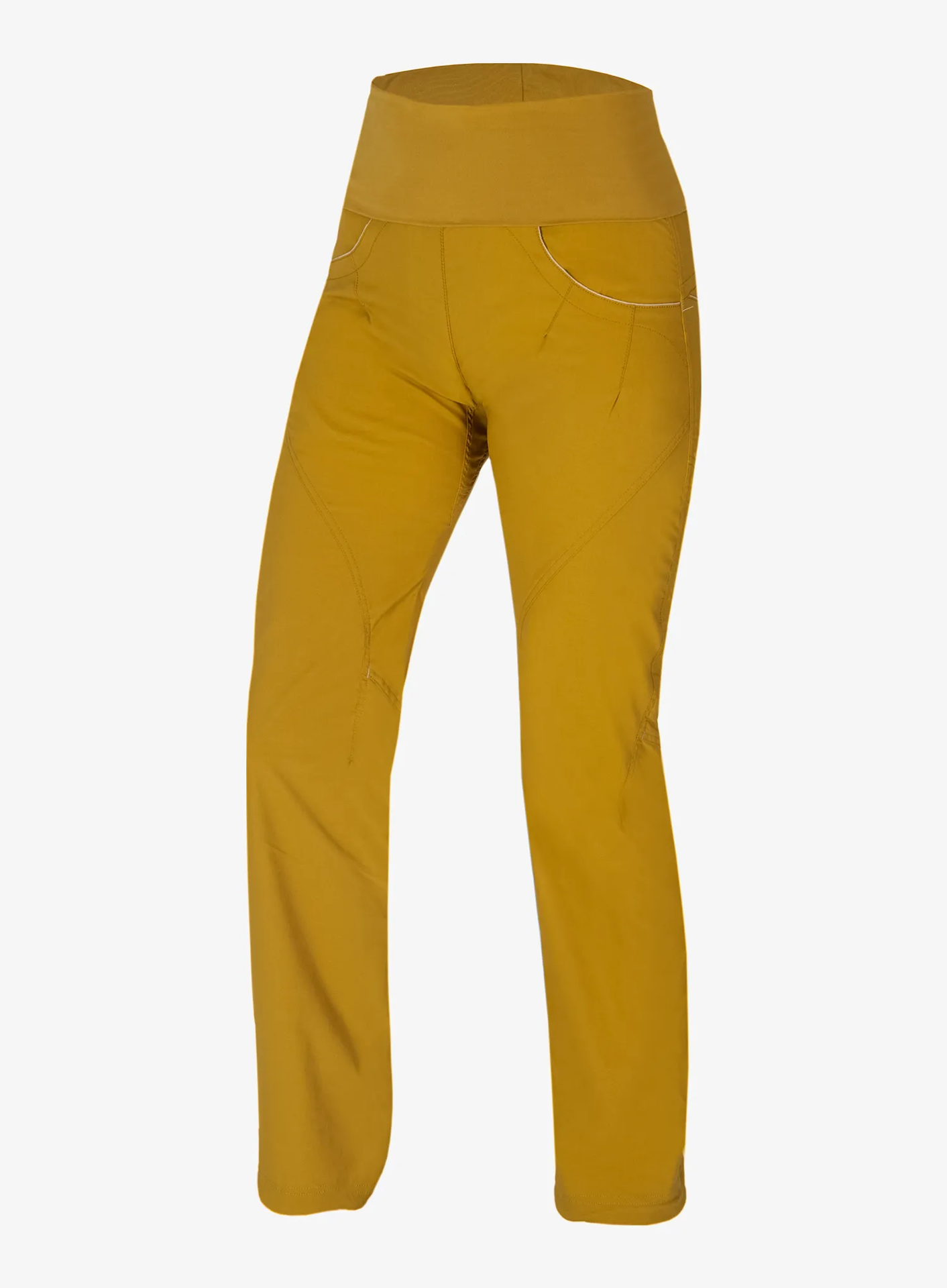Spodnie wspinaczkowe damskie Ocun Noya Pants - yellow dried tobacco