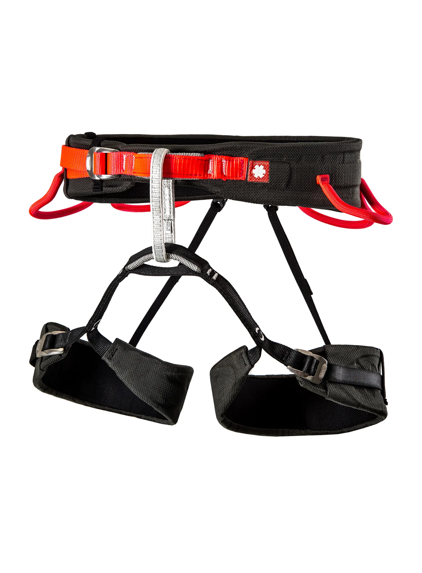 Uprząż wspinaczkowa damska Ocun Levit Lady - black/red