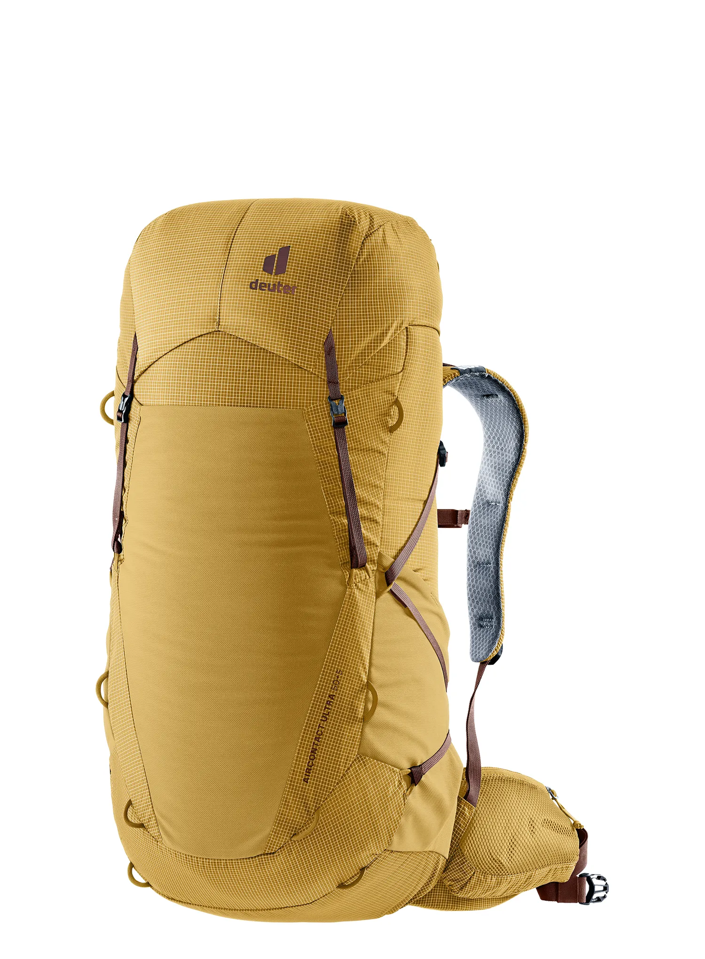 Plecak trekkingowy Deuter Aircontact Ultra 50 + 5 - savanna/raisin