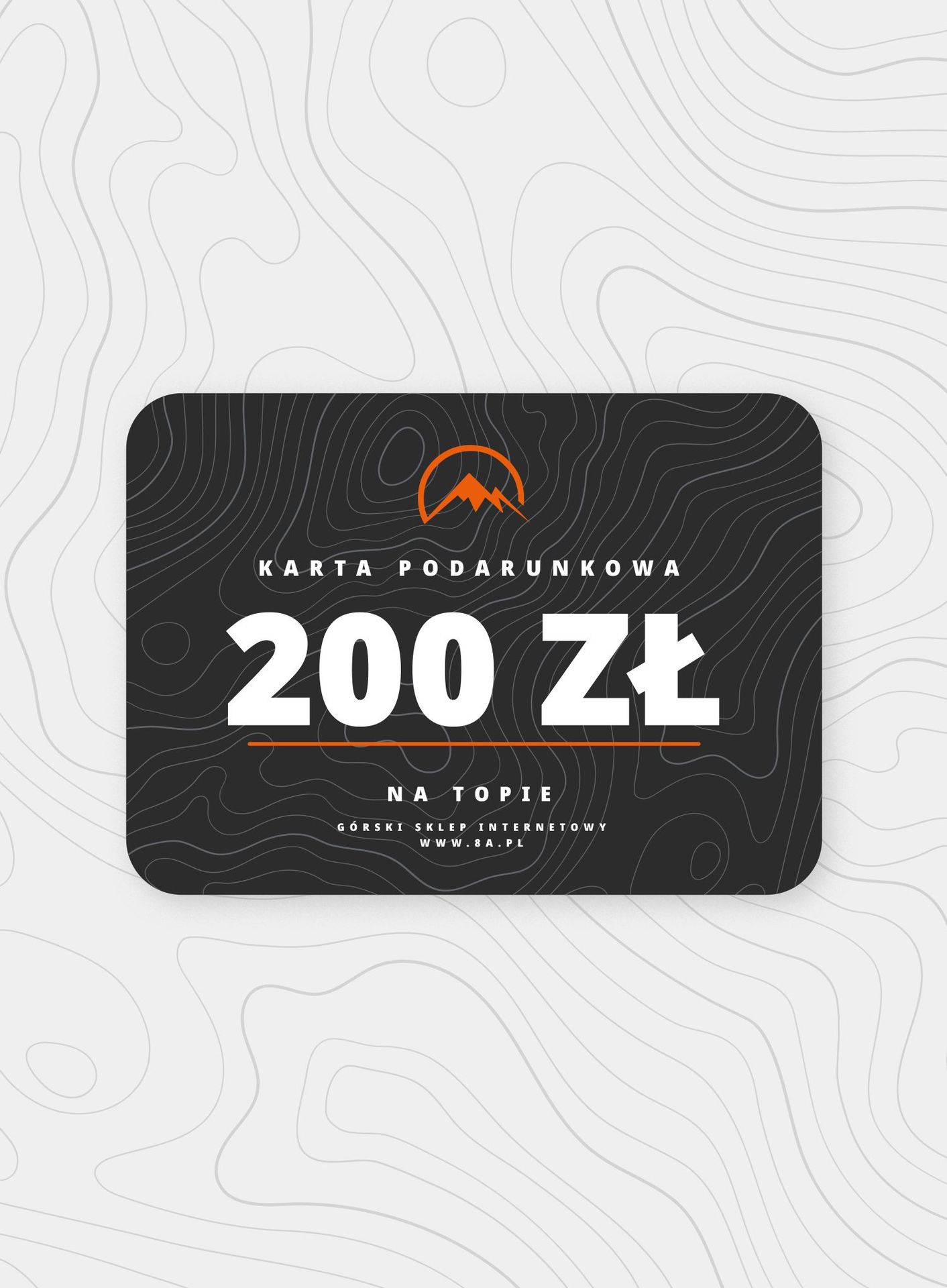 Karta podarunkowa 200zł