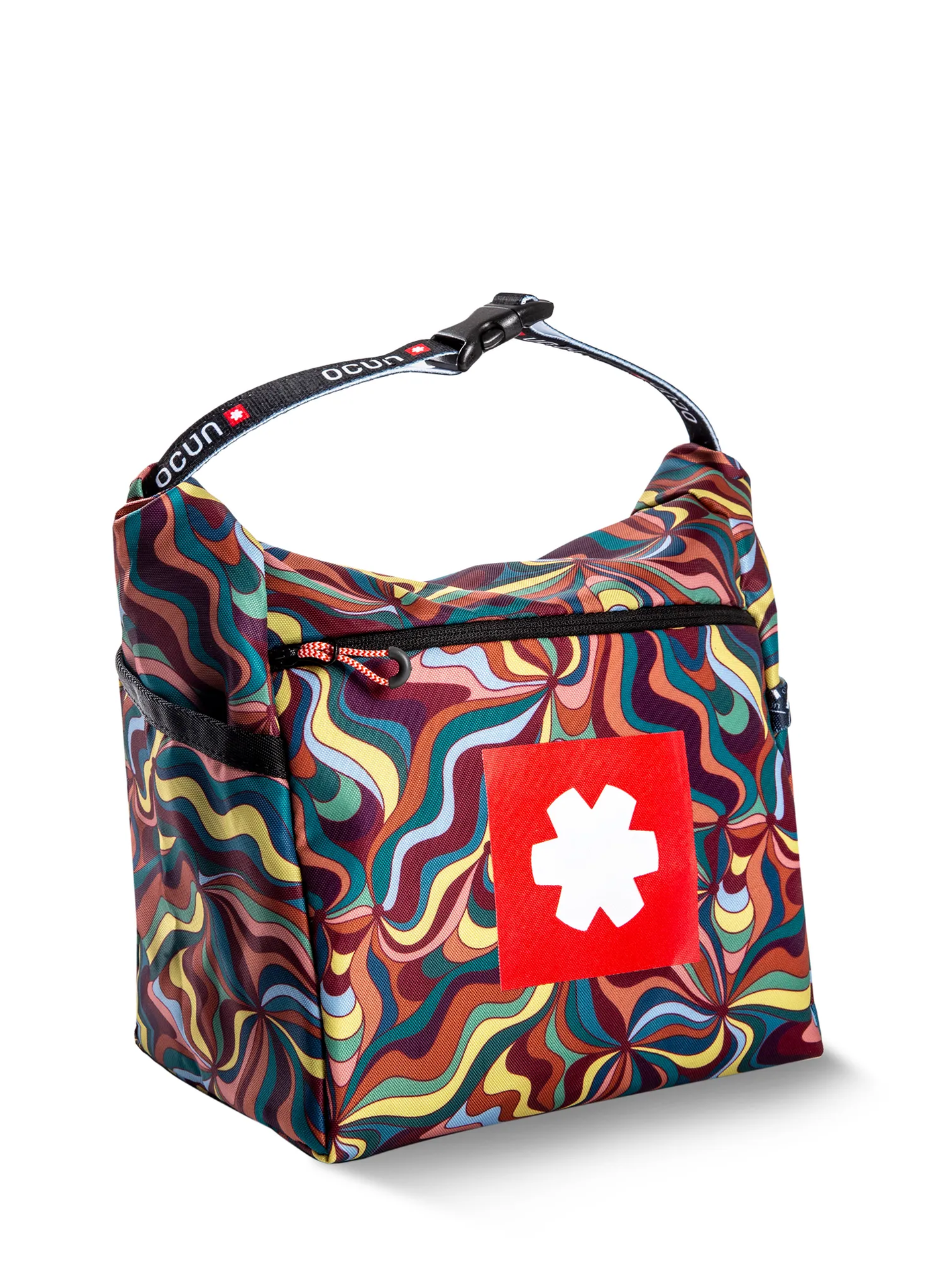 Worek na magnezję Ocun Boulder Bag - marble waves